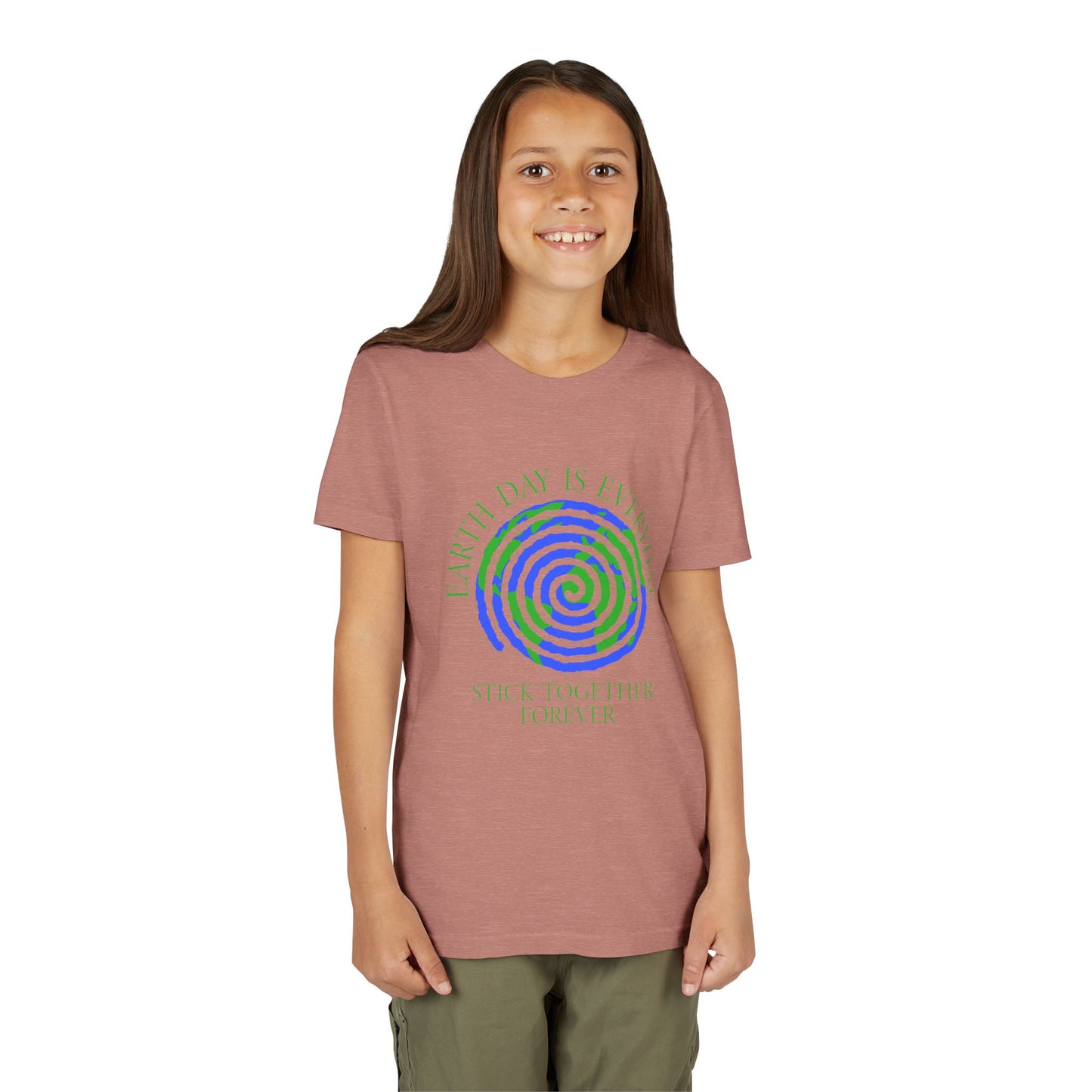 Spiral Earth Month 2025 - Unisex Kids T-Shirt