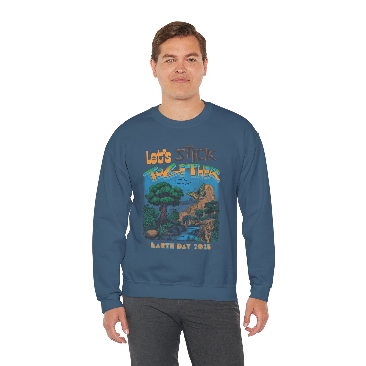 Eden Earth Day 2025 Unisex Crewneck Sweatshirt
