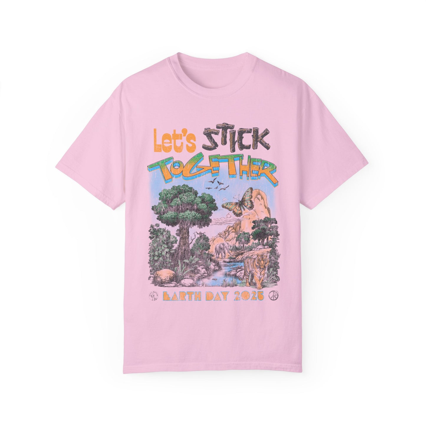 Eden Earth Day 2025 Unisex T-Shirt - Stick Nation x Side Walk Flowers