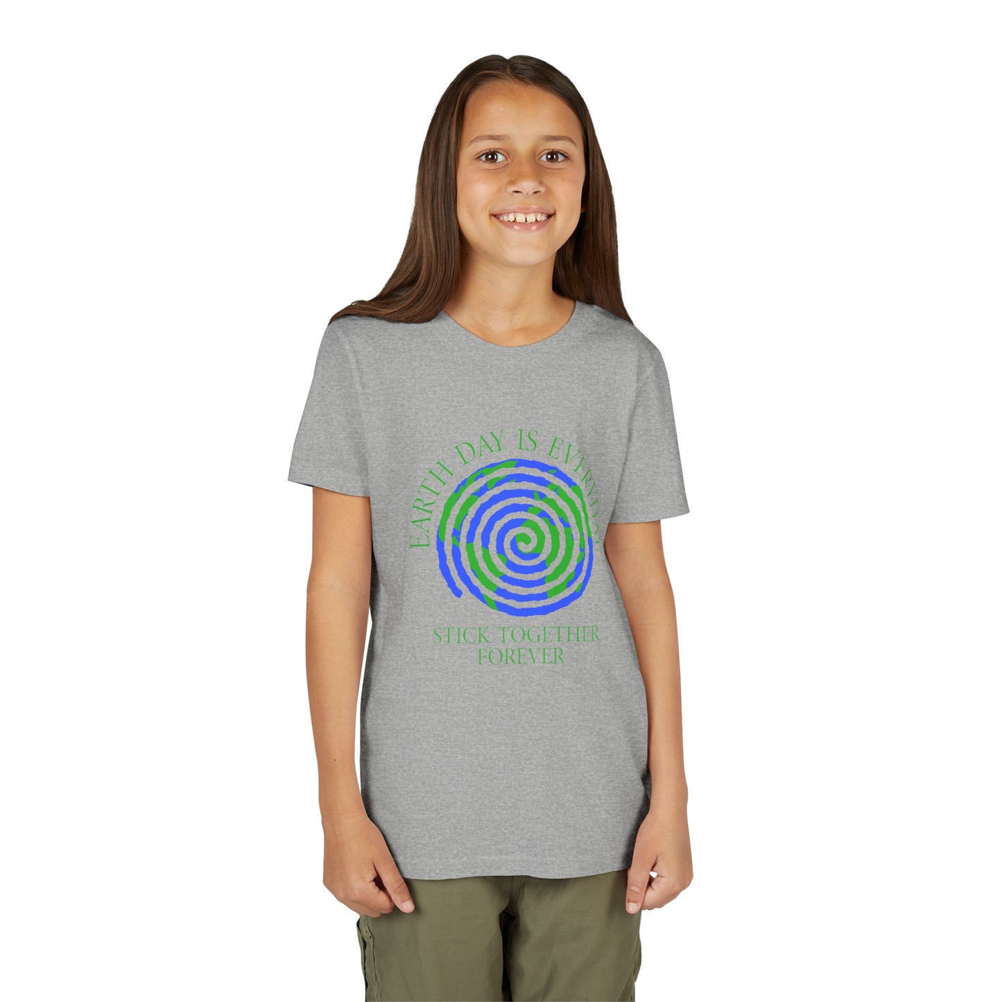 Spiral Earth Month 2025 - Unisex Kids T-Shirt