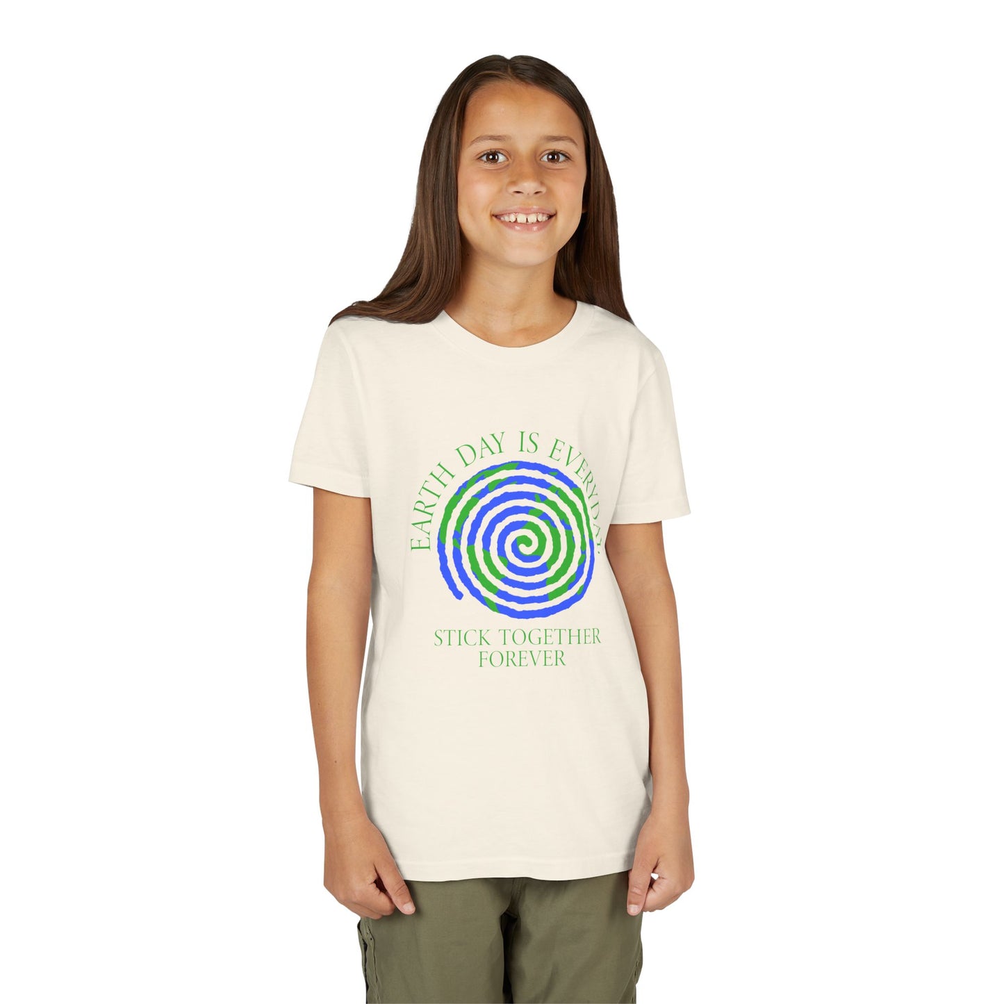 Spiral Earth Month 2025 - Unisex Kids T-Shirt