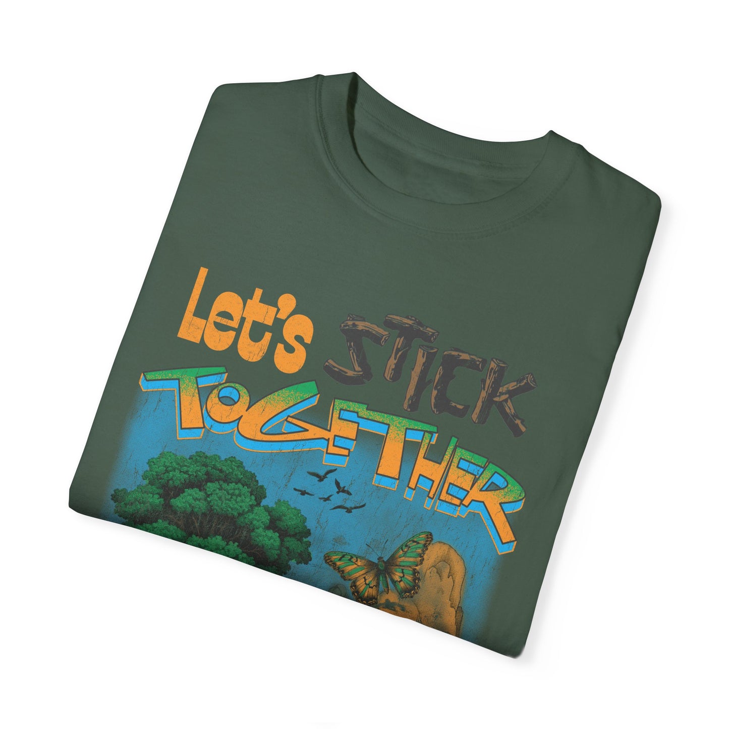 Eden Earth Day 2025 Unisex T-Shirt - Stick Nation x Side Walk Flowers