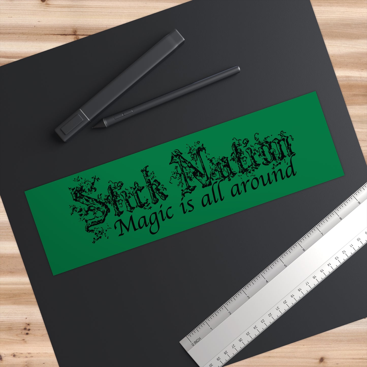 Magic is All Around Bumper Sticker