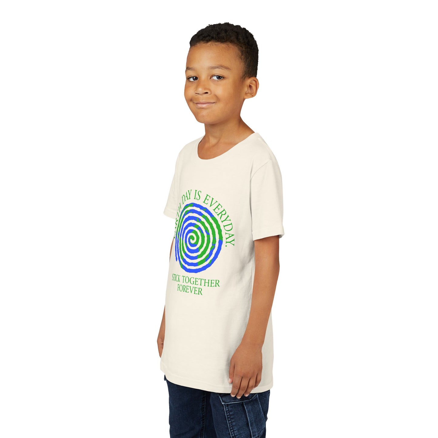 Spiral Earth Month 2025 - Unisex Kids T-Shirt