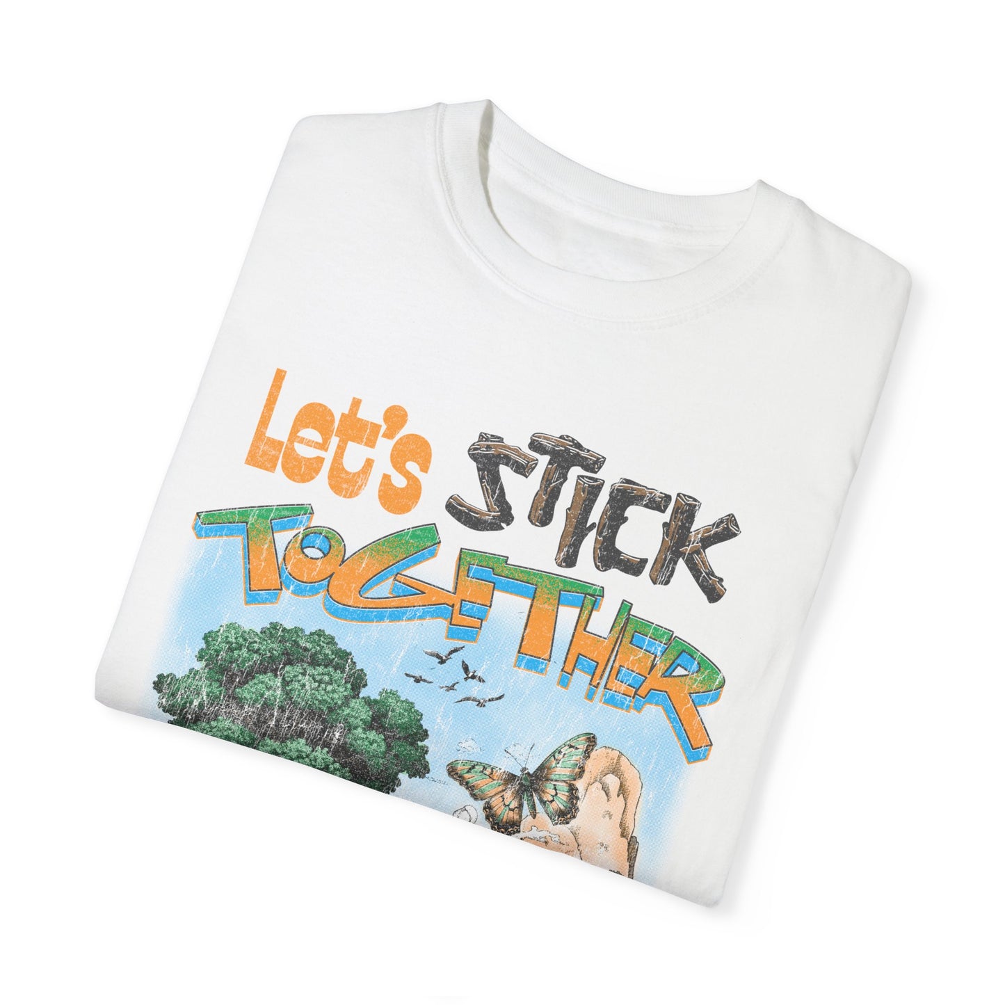 Eden Earth Day 2025 Unisex T-Shirt - Stick Nation x Side Walk Flowers