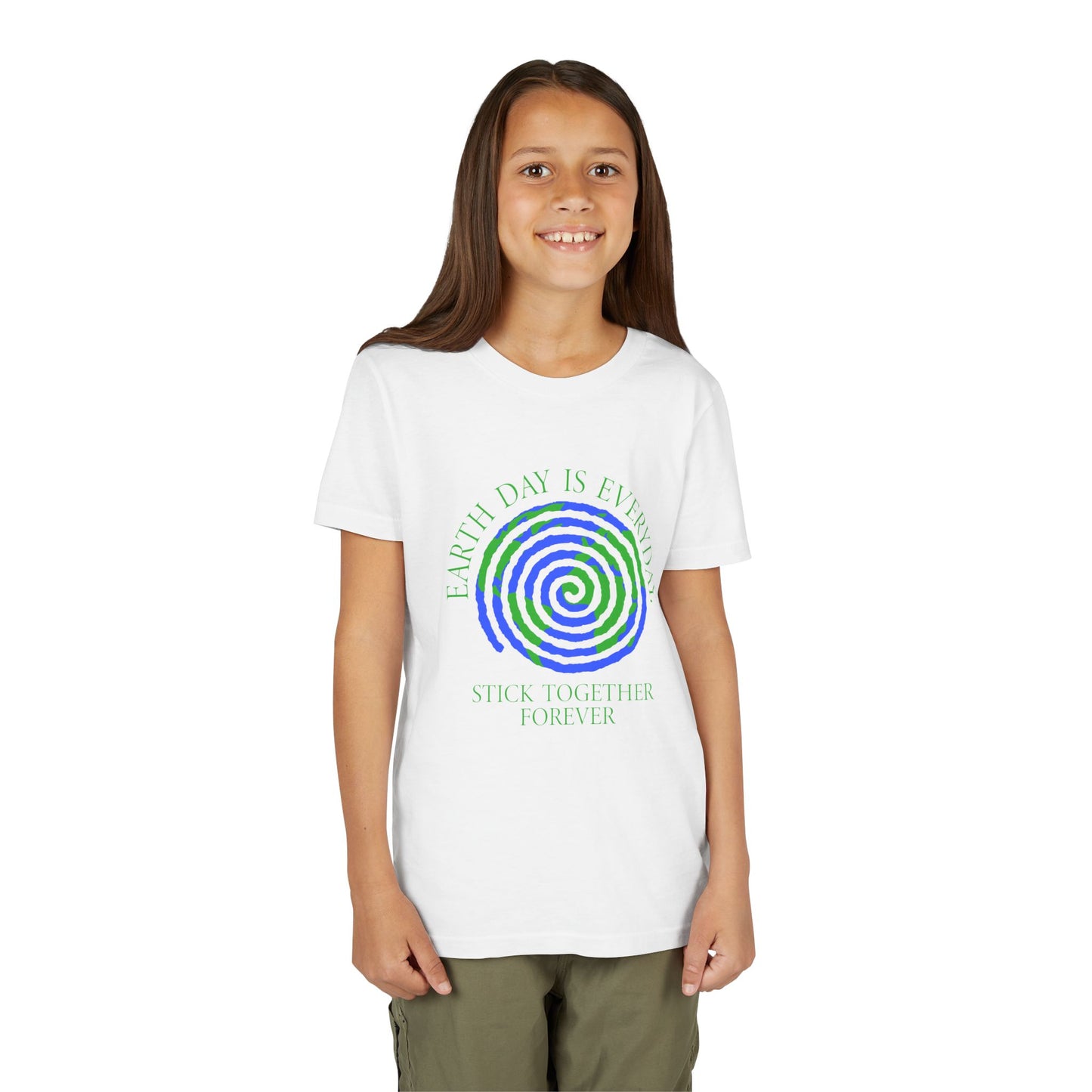 Spiral Earth Month 2025 - Unisex Kids T-Shirt