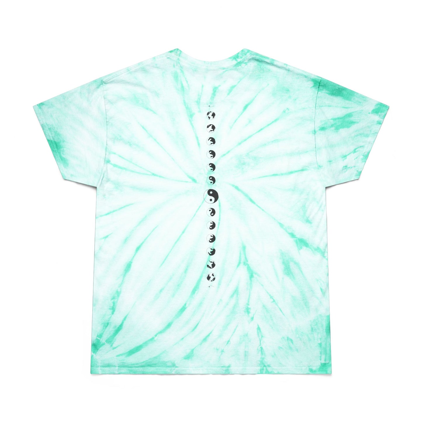Smiley Face Stick Together - Unisex Tie Dye T-Shirt 2
