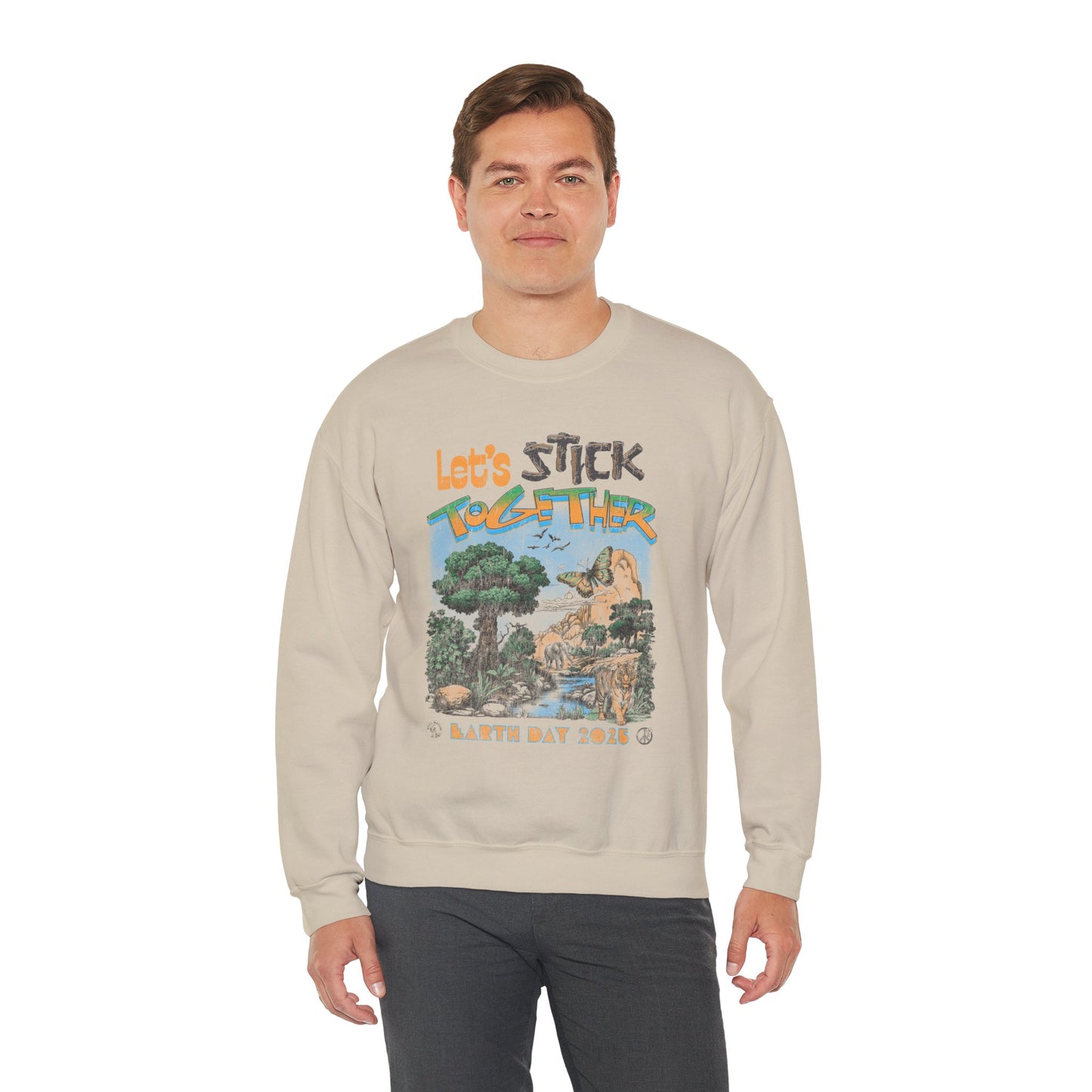 Eden Earth Day 2025 Unisex Crewneck Sweatshirt