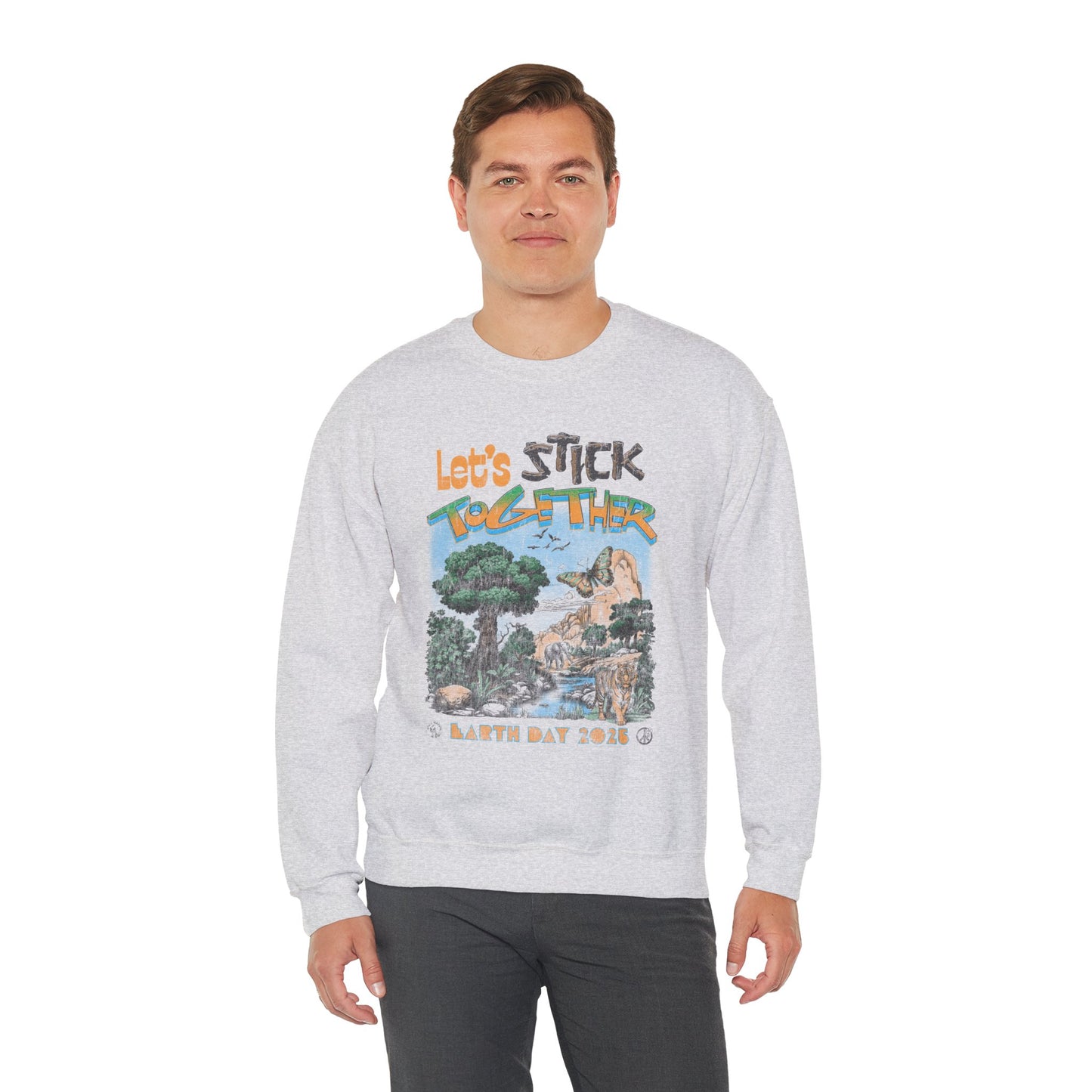 Eden Earth Day 2025 Unisex Crewneck Sweatshirt