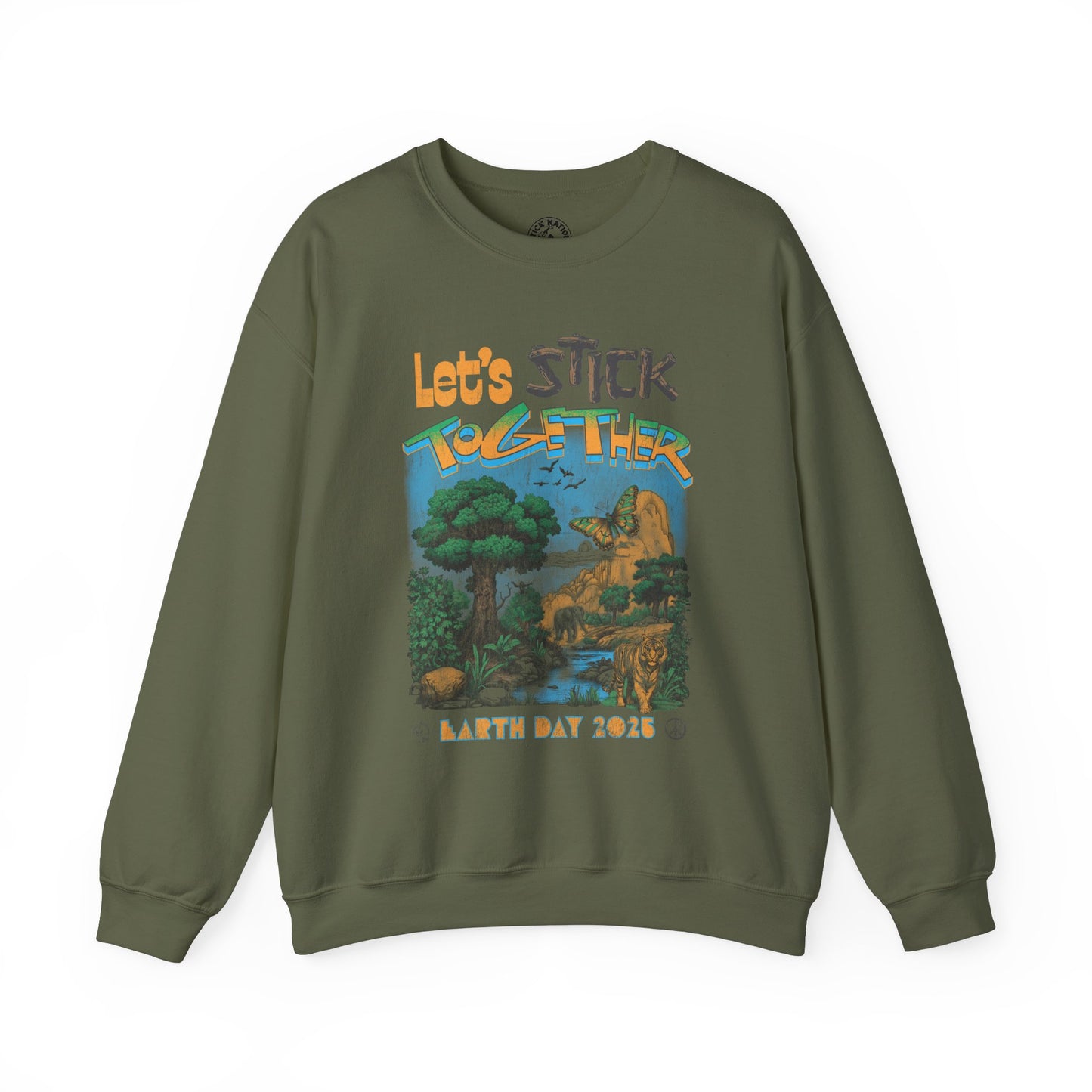 Eden Earth Day 2025 Unisex Crewneck Sweatshirt
