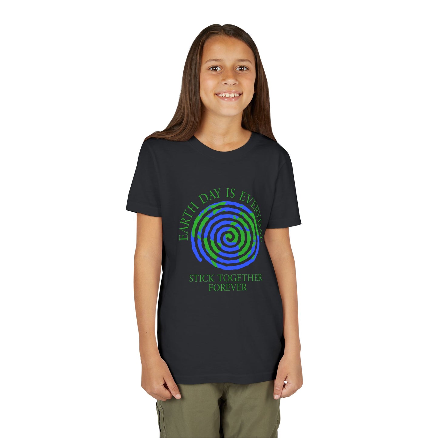 Spiral Earth Month 2025 - Unisex Kids T-Shirt