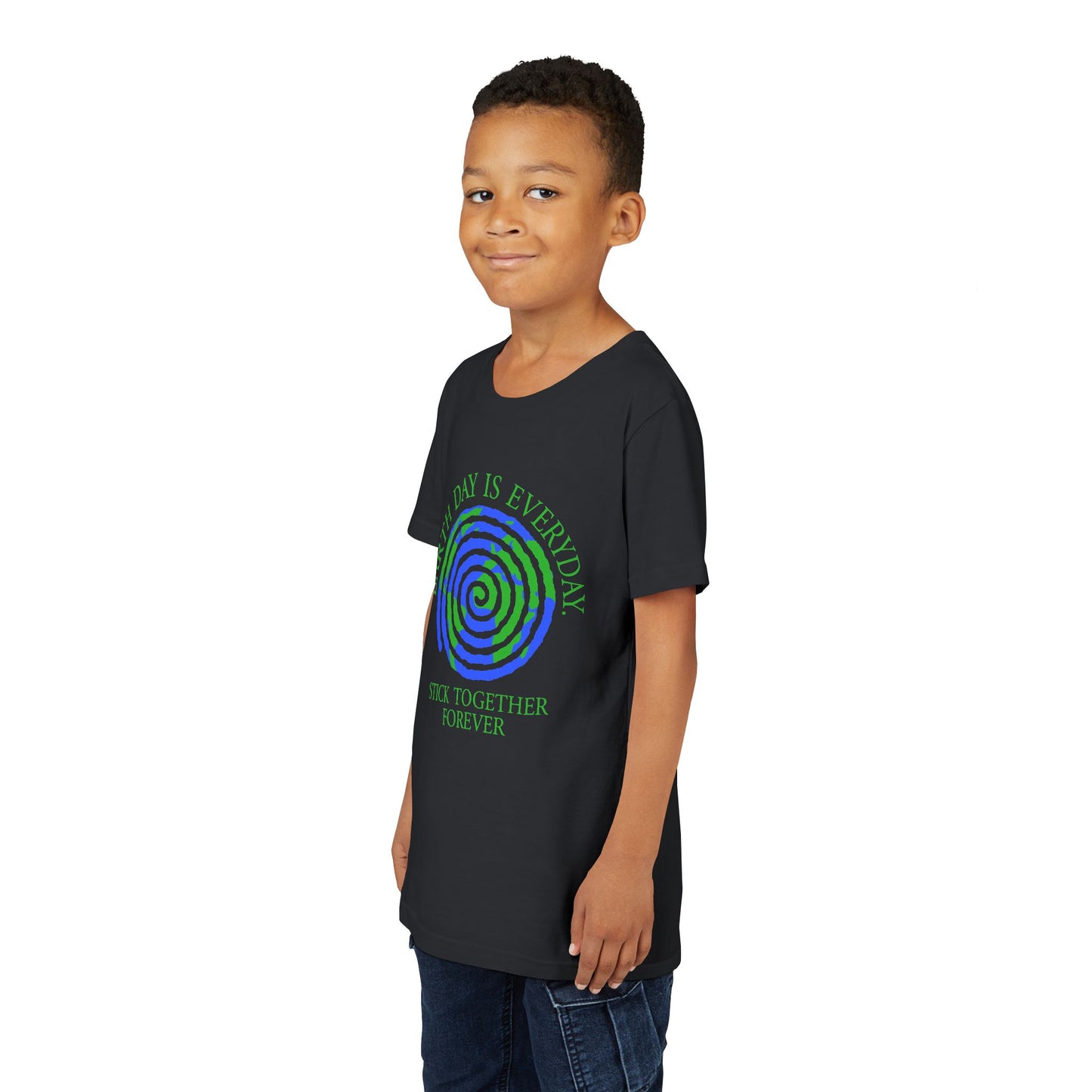 Spiral Earth Month 2025 - Unisex Kids T-Shirt