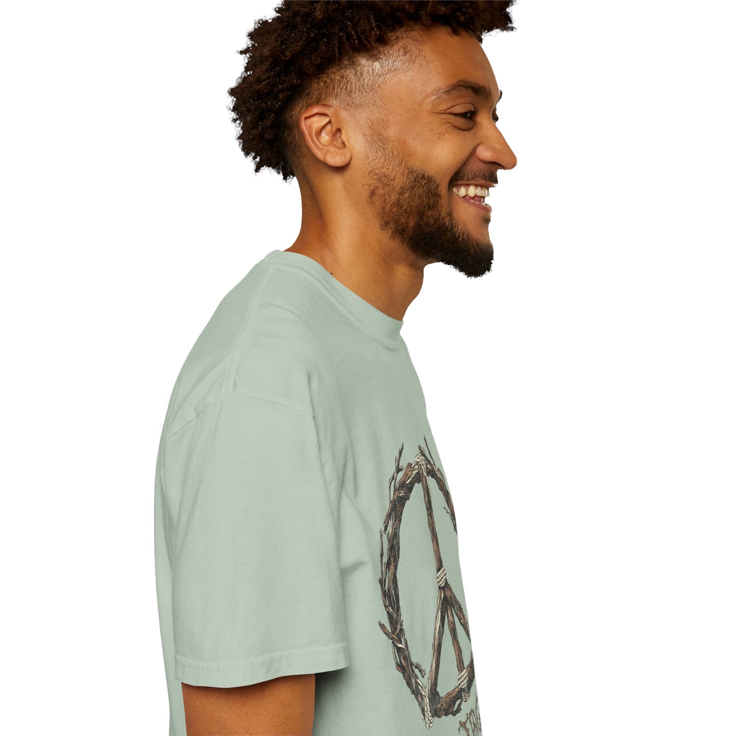 Stick Together Earth Day 2025 Unisex T-Shirt - Side Walk Flowers x Stick Nation