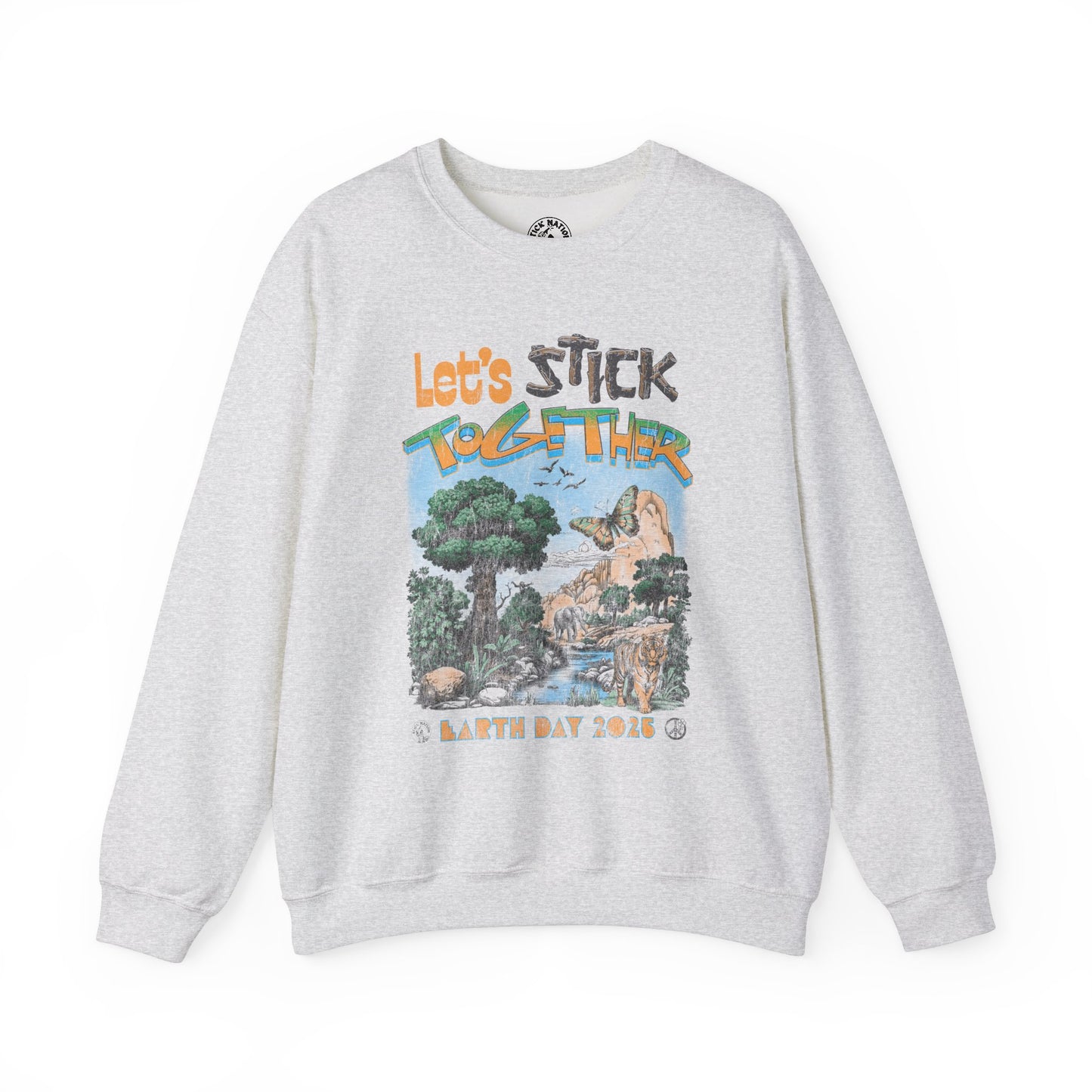 Eden Earth Day 2025 Unisex Crewneck Sweatshirt