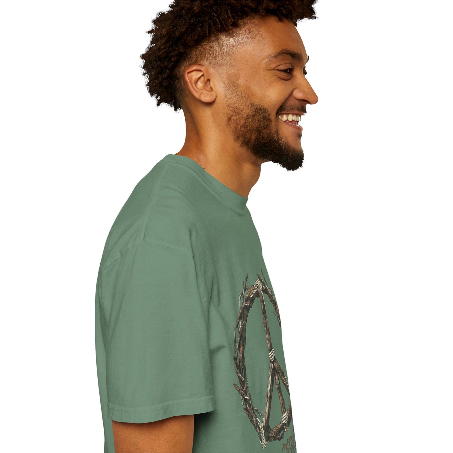 Stick Together Earth Day 2025 Unisex T-Shirt - Side Walk Flowers x Stick Nation