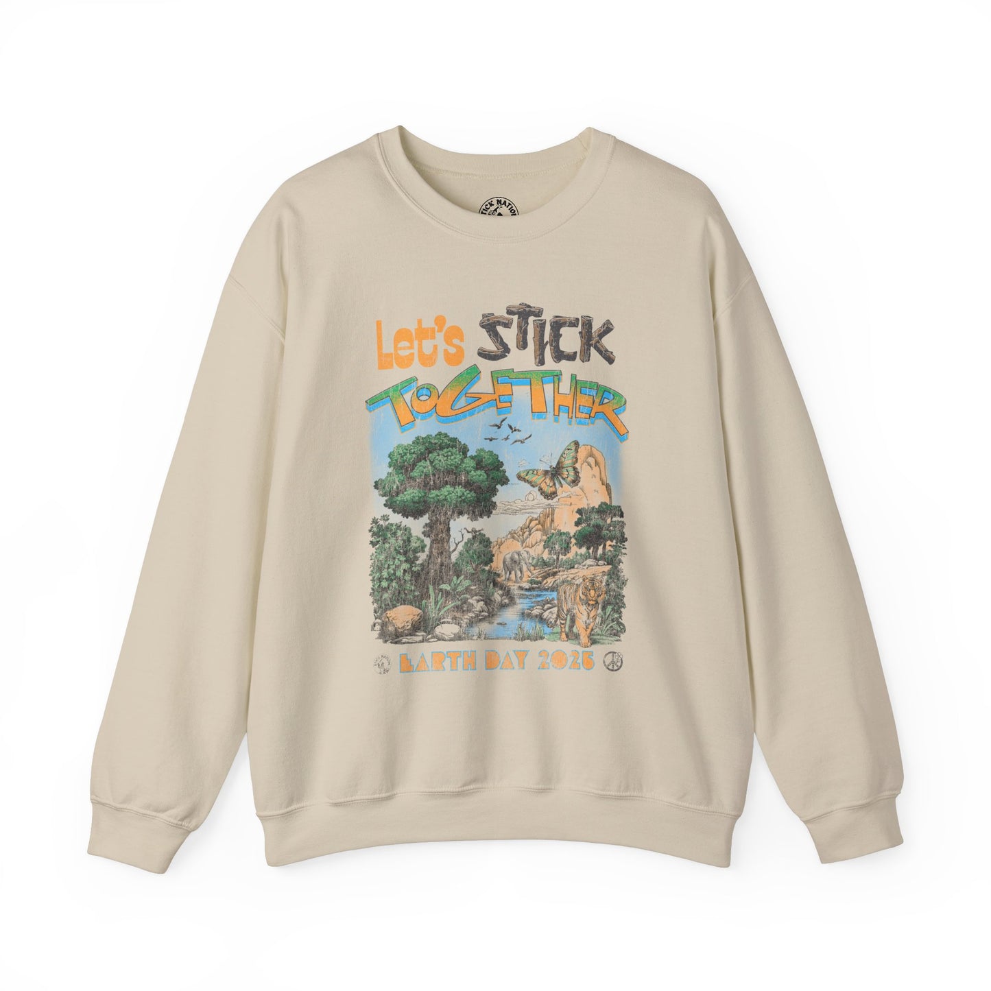 Eden Earth Day 2025 Unisex Crewneck Sweatshirt