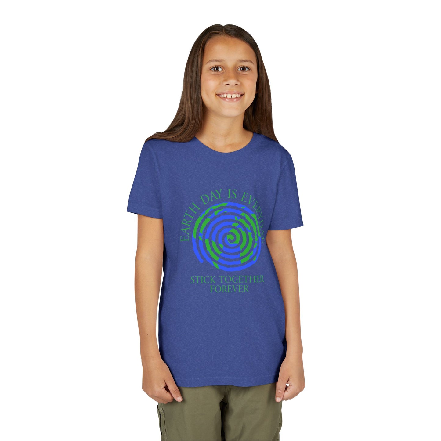 Spiral Earth Month 2025 - Unisex Kids T-Shirt