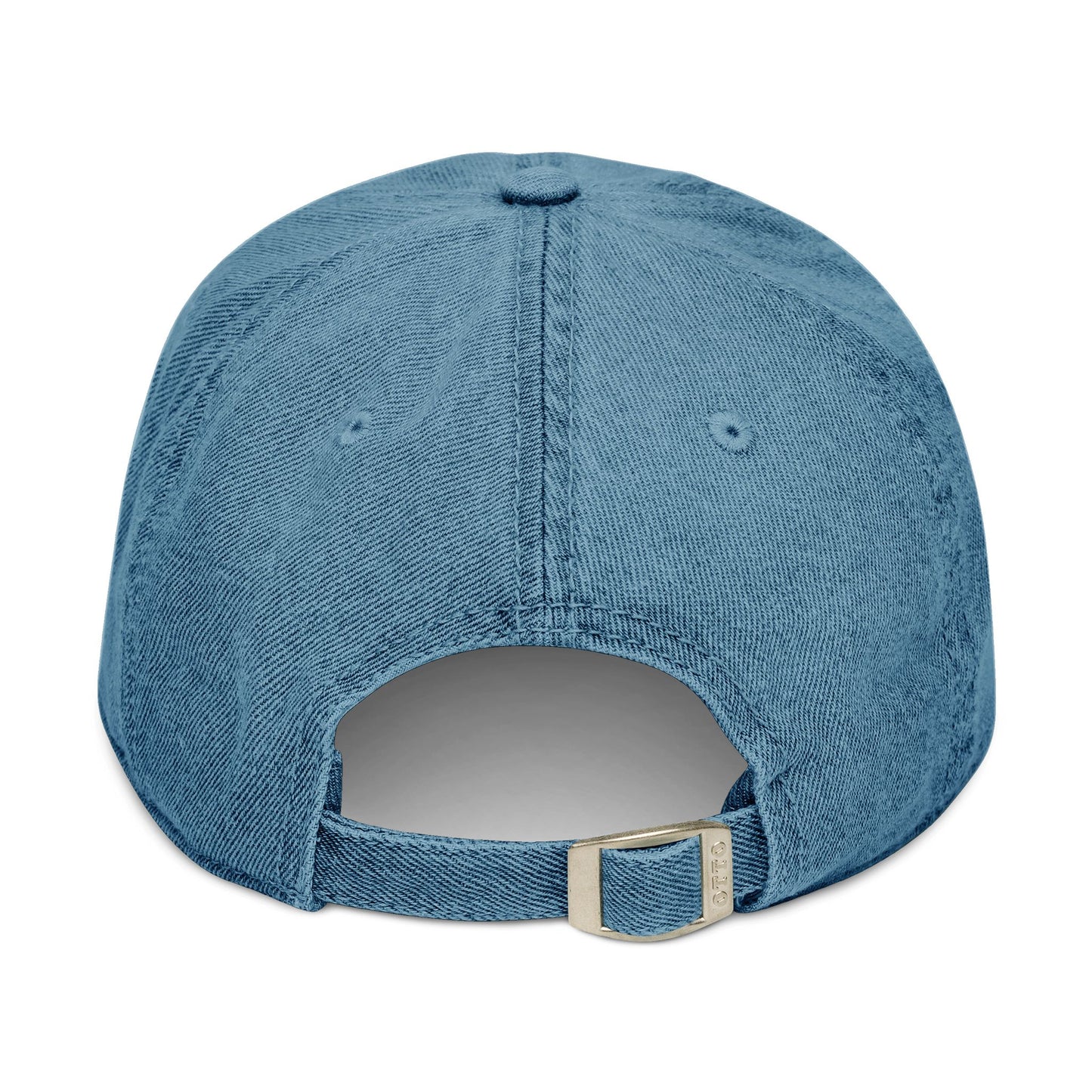 Stick Together Embroidered Denim Dad Hat