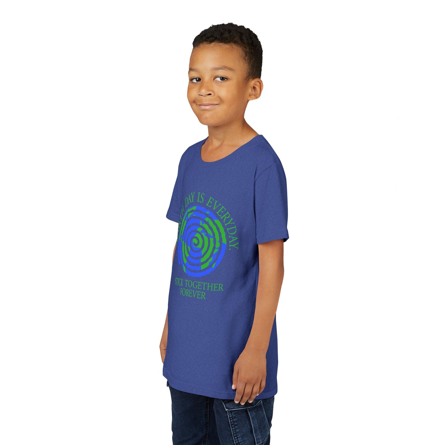 Spiral Earth Month 2025 - Unisex Kids T-Shirt