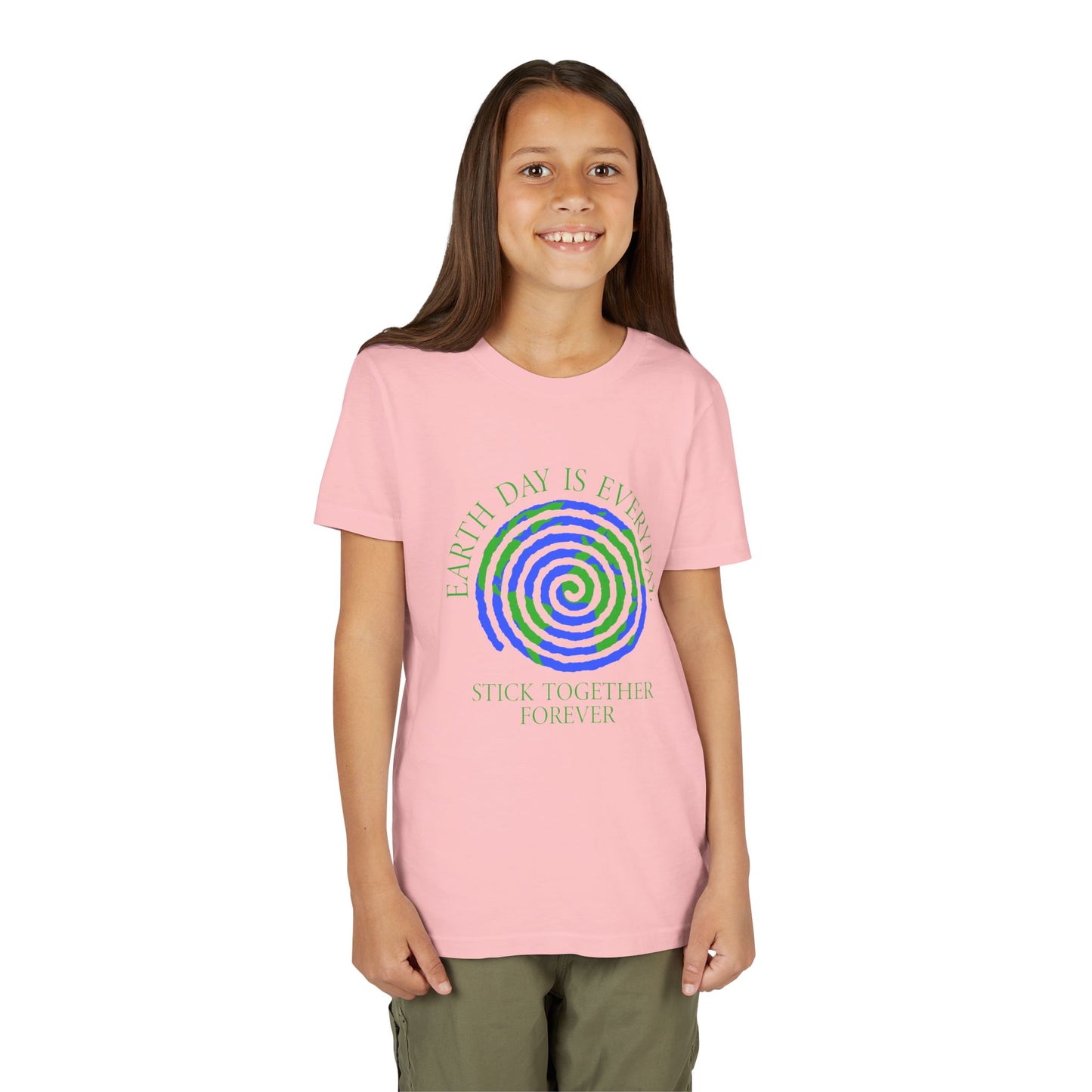 Spiral Earth Month 2025 - Unisex Kids T-Shirt