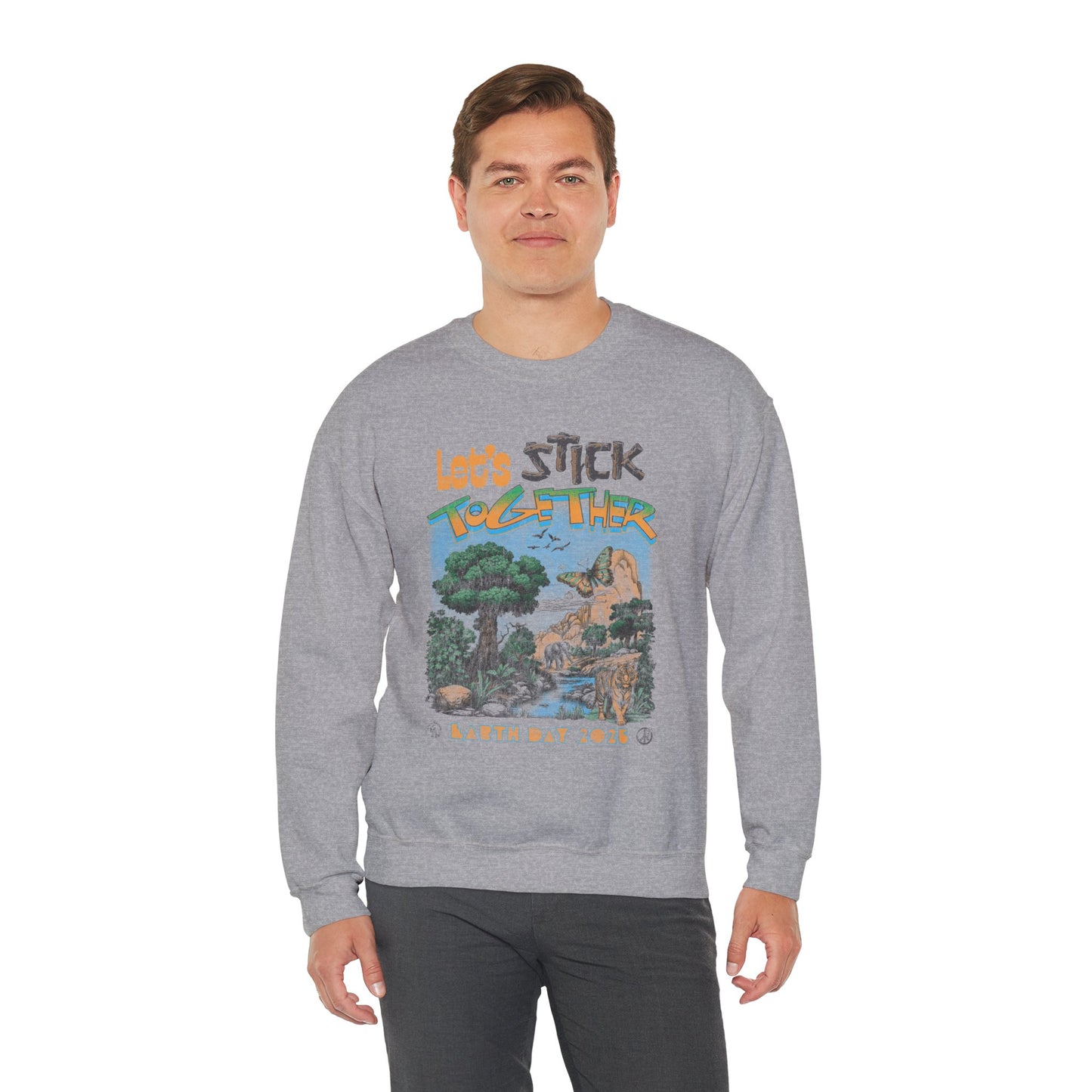 Eden Earth Day 2025 Unisex Crewneck Sweatshirt