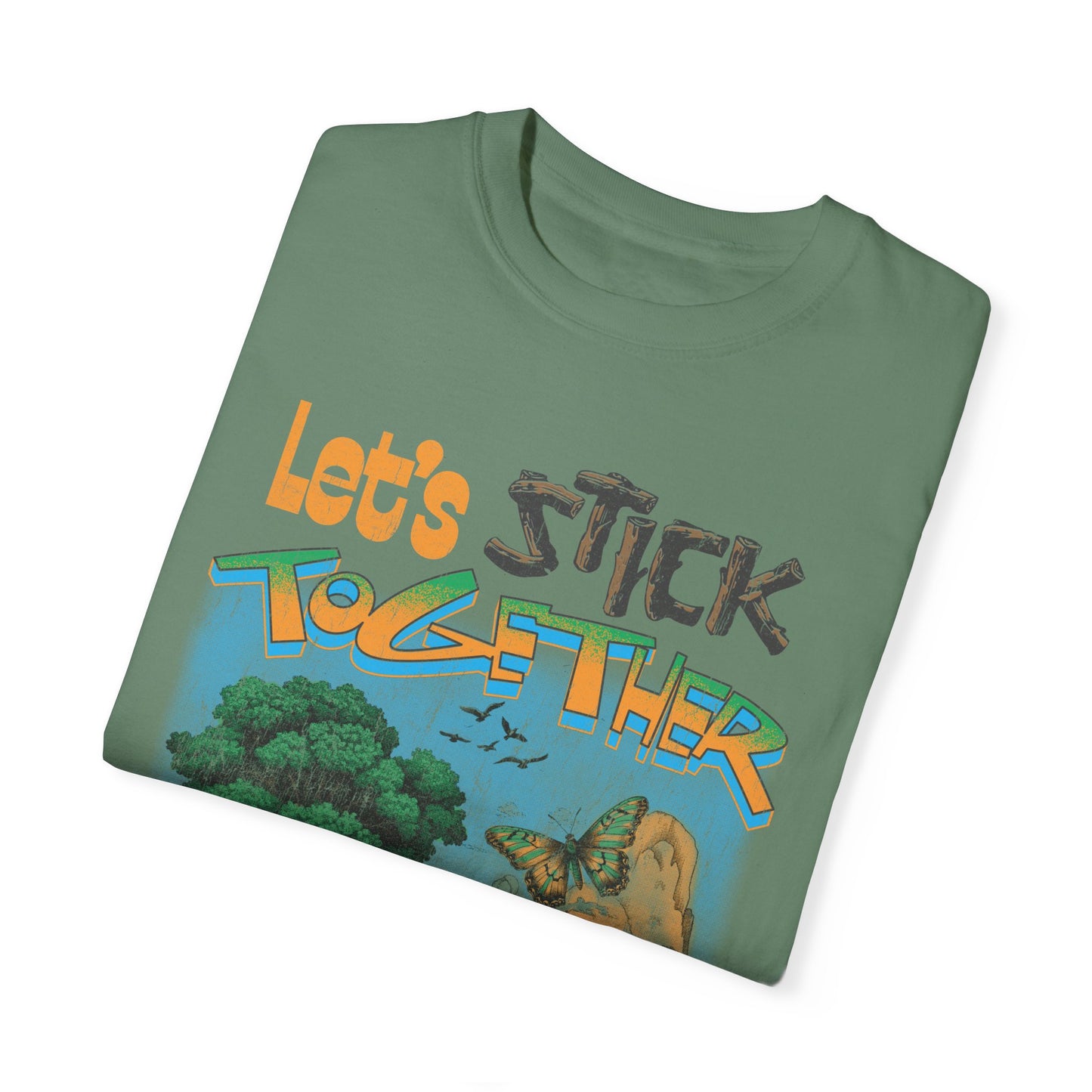 Eden Earth Day 2025 Unisex T-Shirt - Stick Nation x Side Walk Flowers