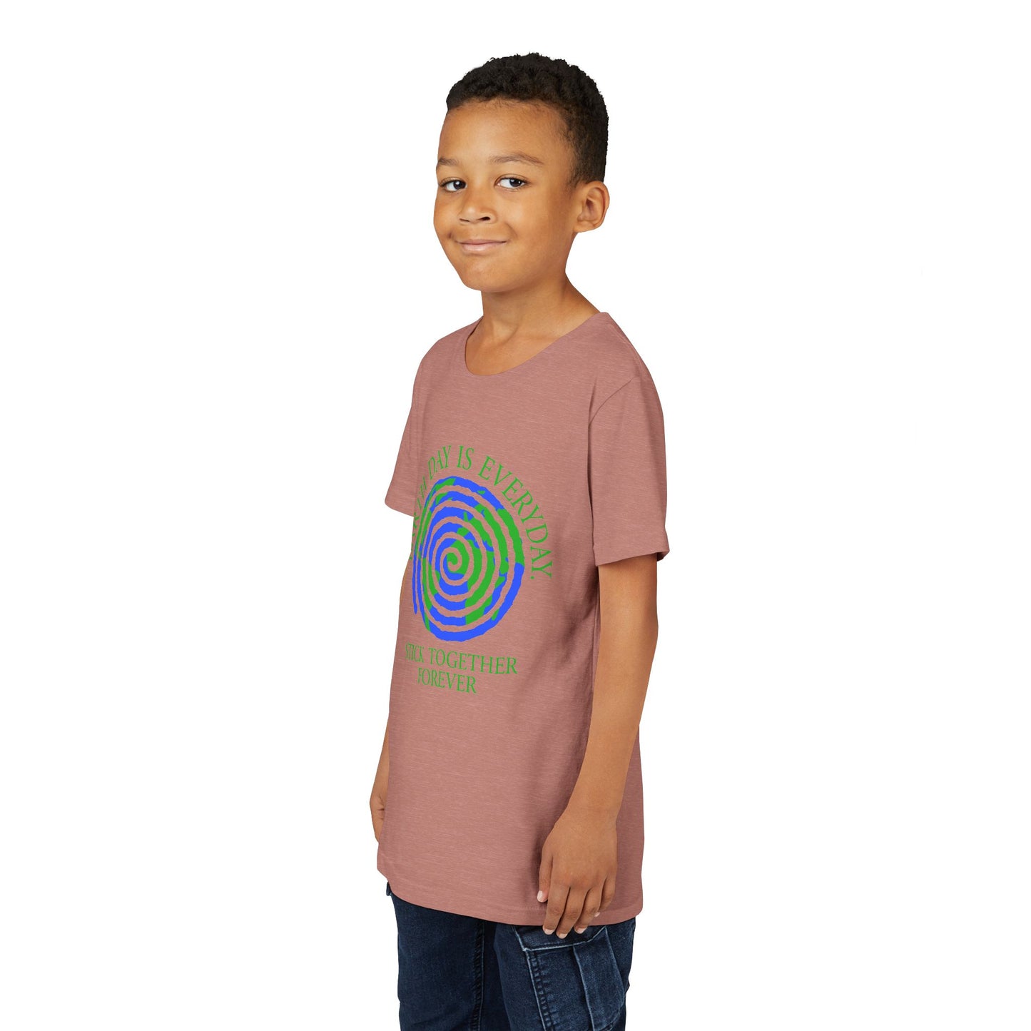 Spiral Earth Month 2025 - Unisex Kids T-Shirt