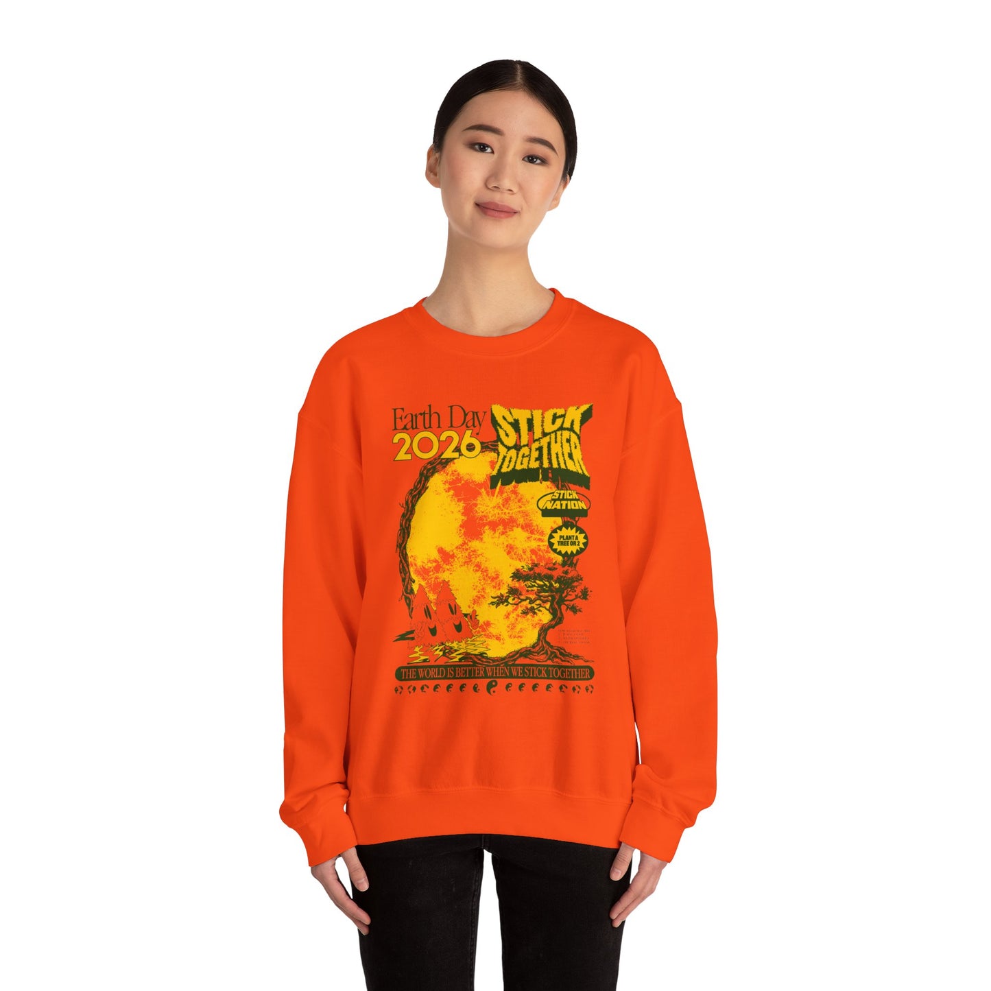 Earth Day 2026 - Unisex Crewneck Sweatshirt