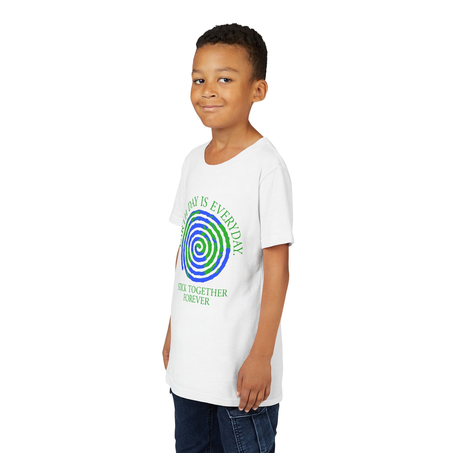 Spiral Earth Month 2025 - Unisex Kids T-Shirt