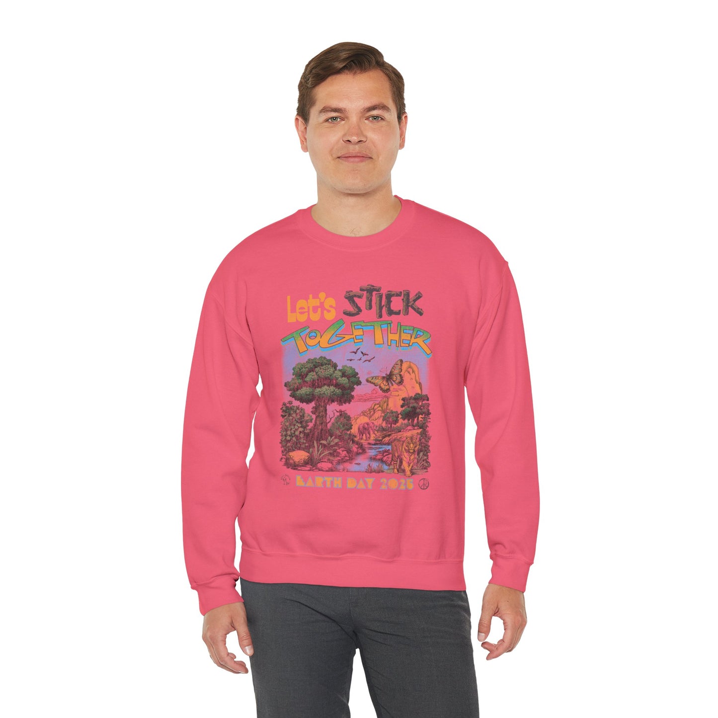 Eden Earth Day 2025 Unisex Crewneck Sweatshirt