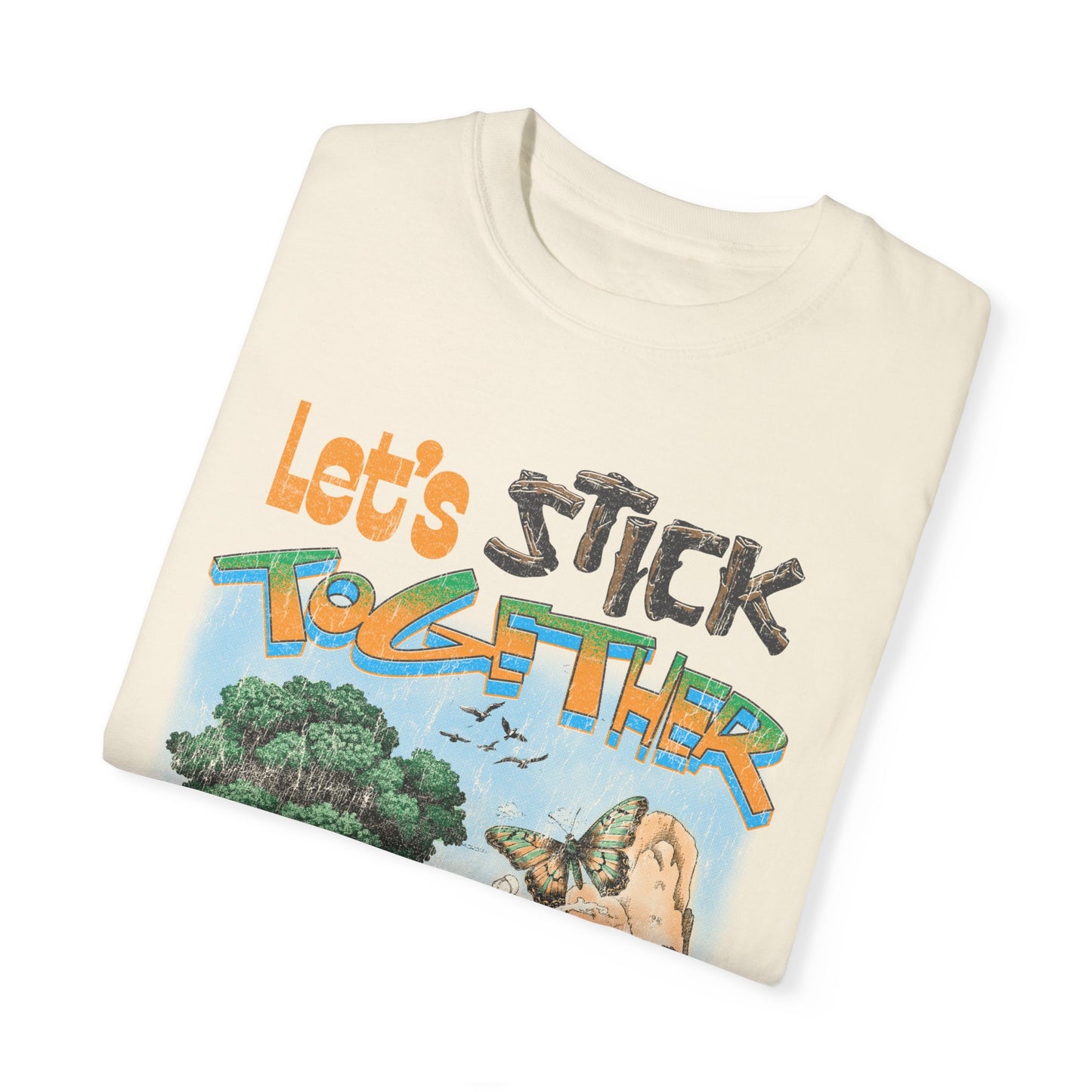 Eden Earth Day 2025 Unisex T-Shirt - Stick Nation x Side Walk Flowers