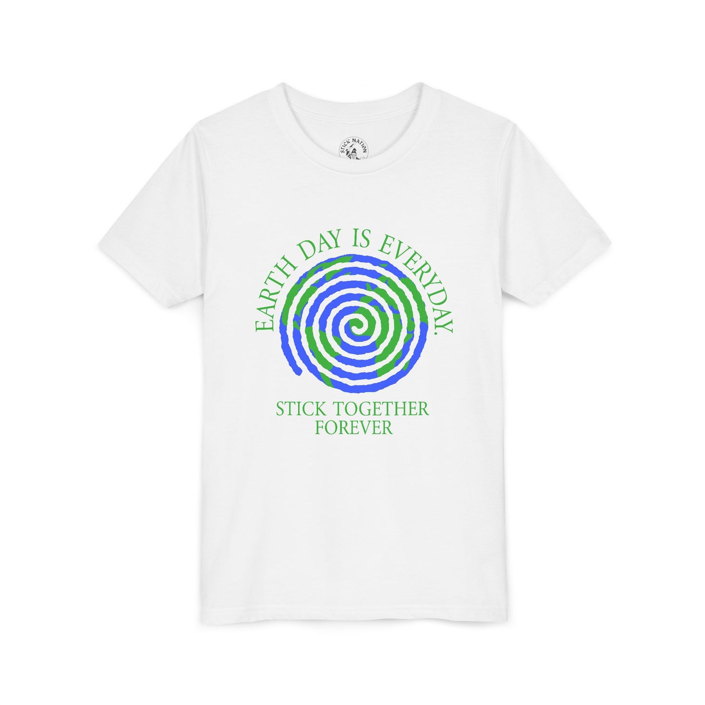 Spiral Earth Month 2025 - Unisex Kids T-Shirt