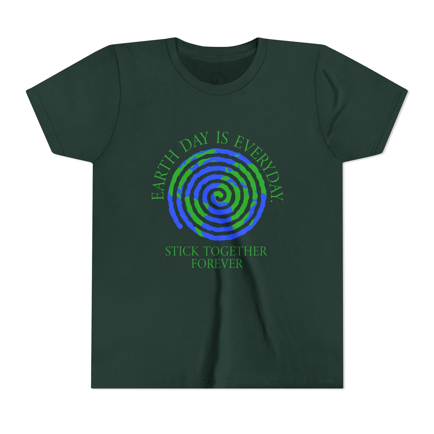 Spiral Earth Month 2025 - Unisex Kids T-Shirt