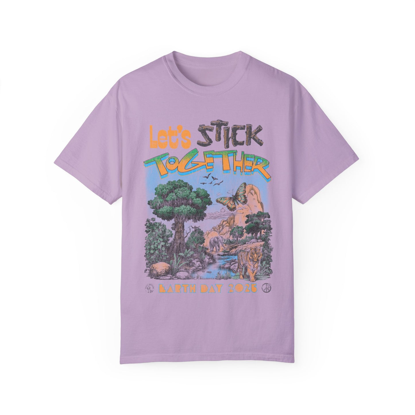 Eden Earth Day 2025 Unisex T-Shirt - Stick Nation x Side Walk Flowers
