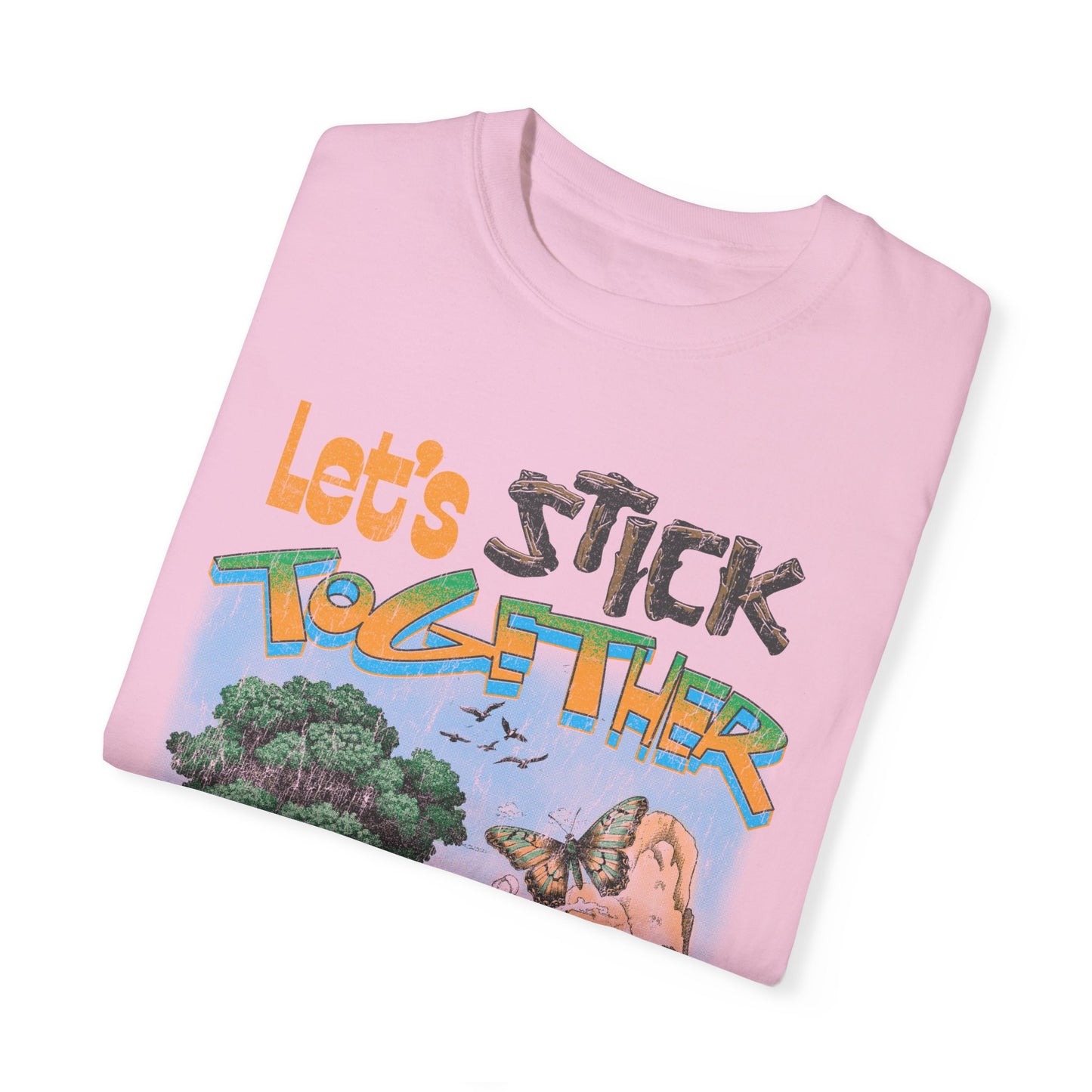 Eden Earth Day 2025 Unisex T-Shirt - Stick Nation x Side Walk Flowers