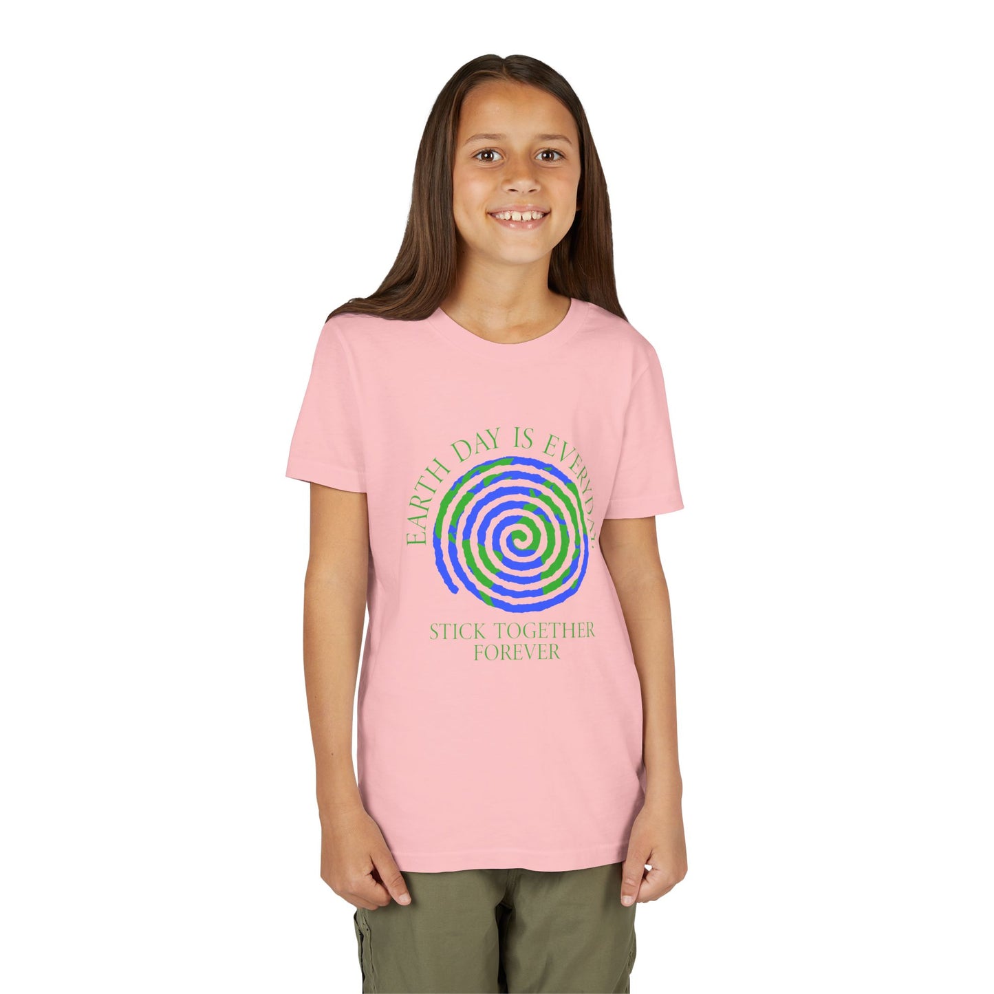 Spiral Earth Month 2025 - Unisex Kids T-Shirt