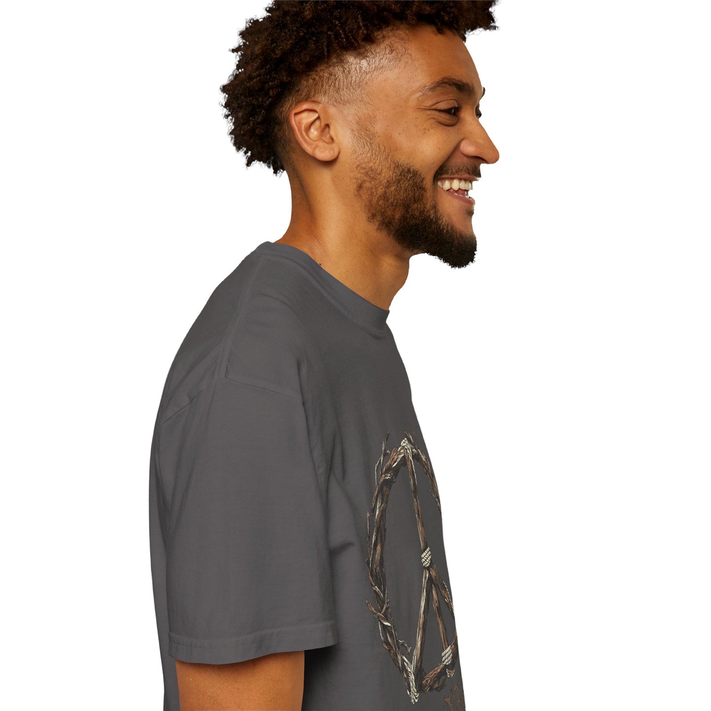 Stick Together Earth Day 2025 Unisex T-Shirt - Side Walk Flowers x Stick Nation