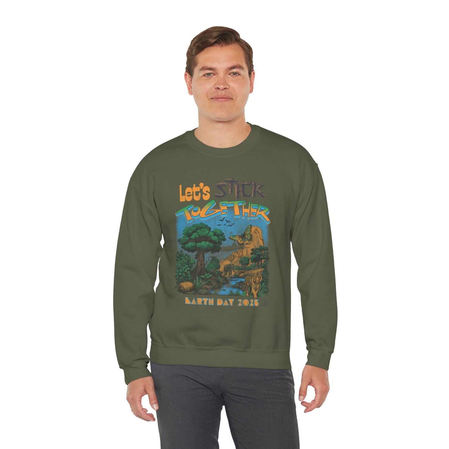 Eden Earth Day 2025 Unisex Crewneck Sweatshirt
