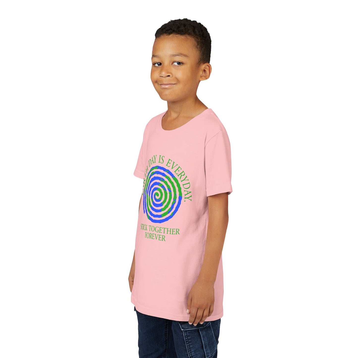 Spiral Earth Month 2025 - Unisex Kids T-Shirt