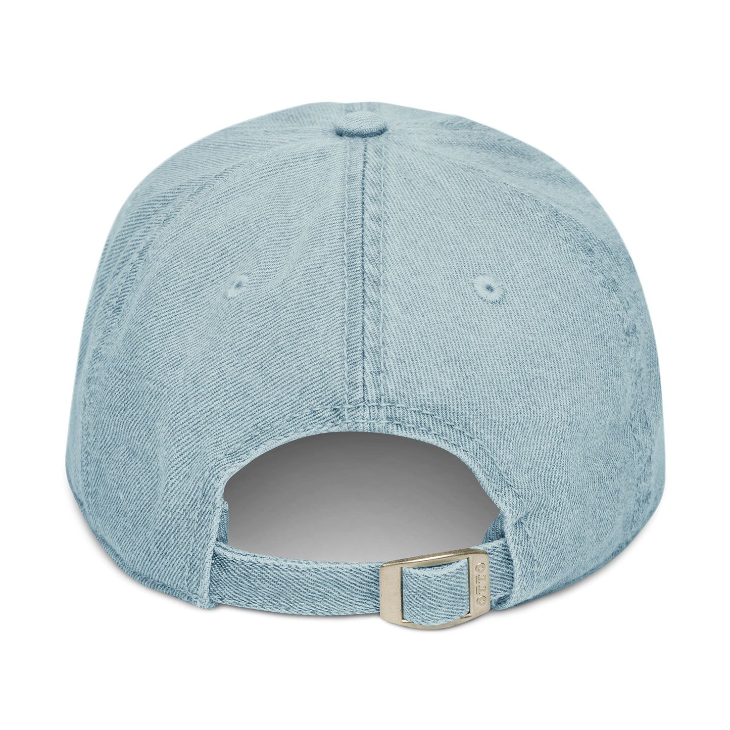 Stick Together Embroidered Denim Dad Hat