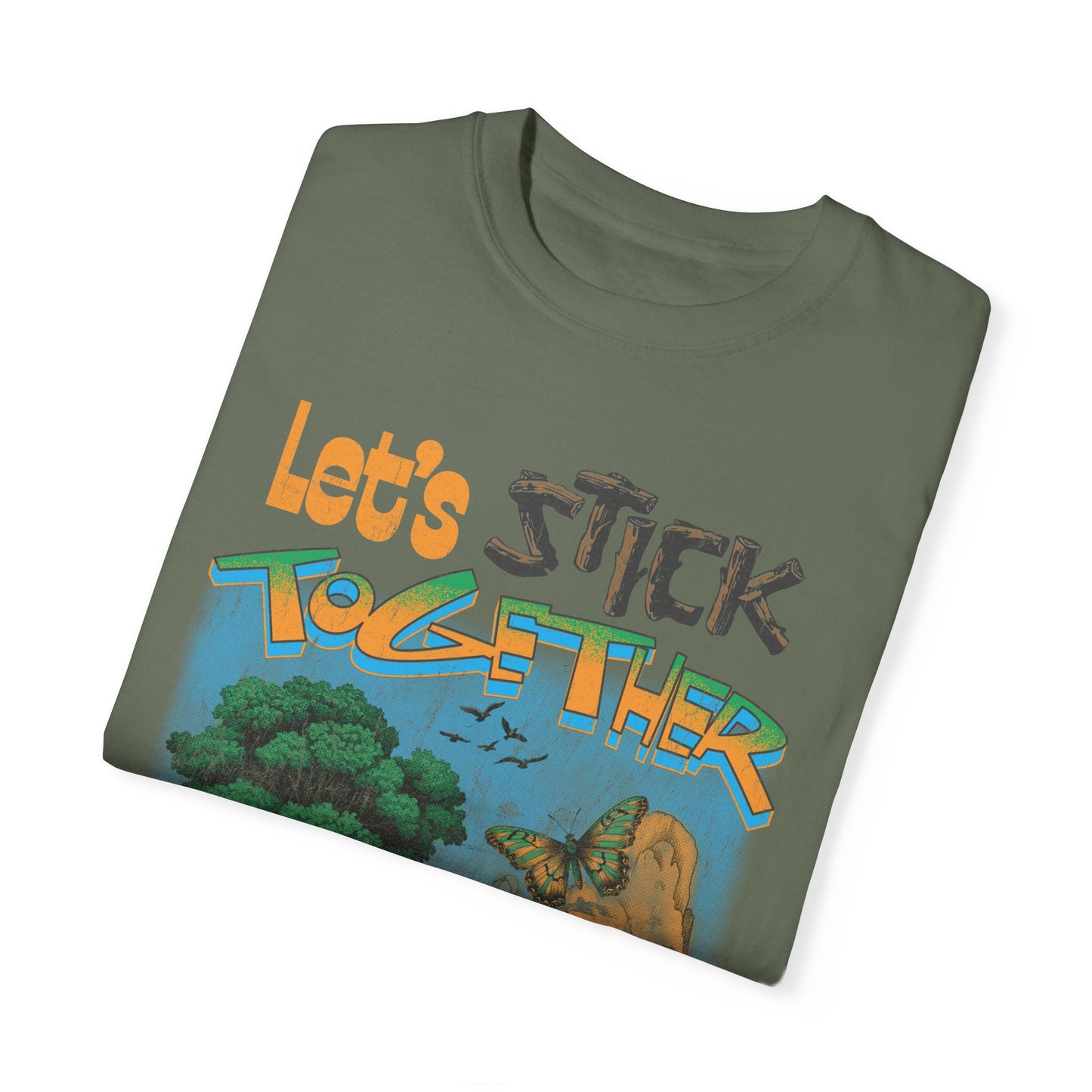 Eden Earth Day 2025 Unisex T-Shirt - Stick Nation x Side Walk Flowers