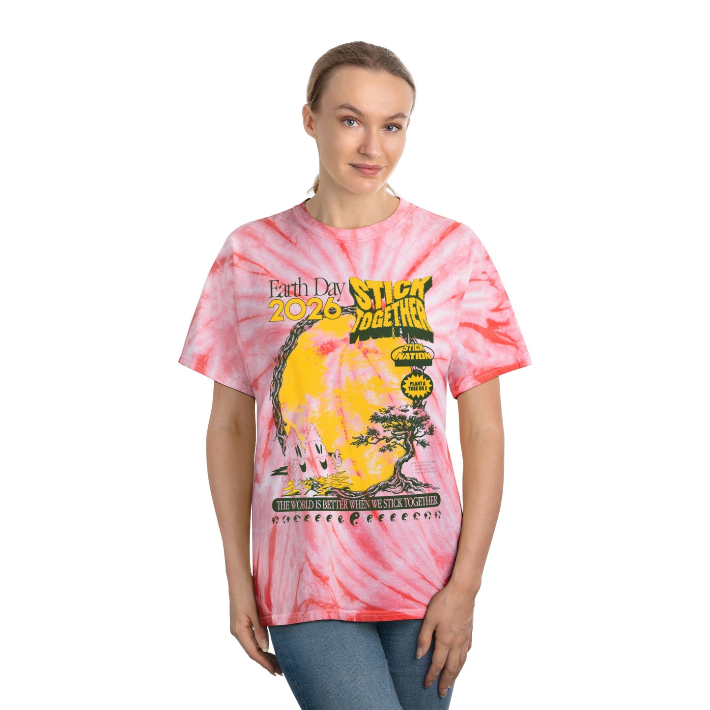 Earth Day 2026 - Unisex Tie Dye T-Shirt