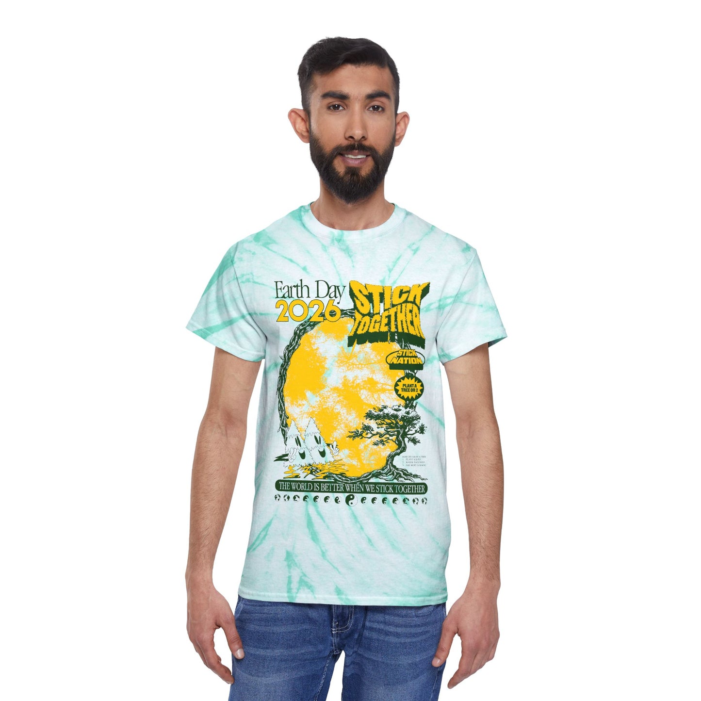 Earth Day 2026 - Unisex Tie Dye T-Shirt