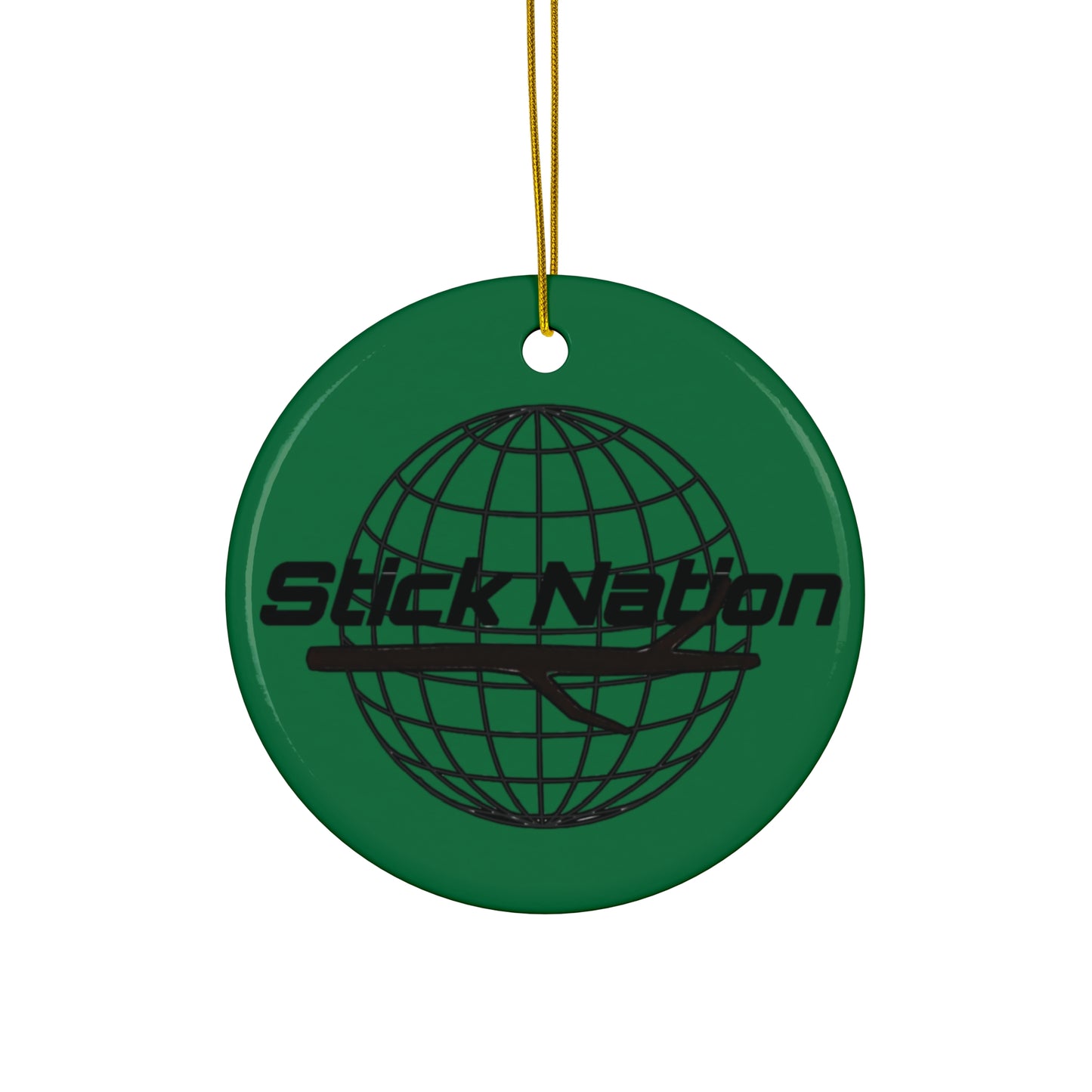 Stick Nation Ceramic Ornament Set