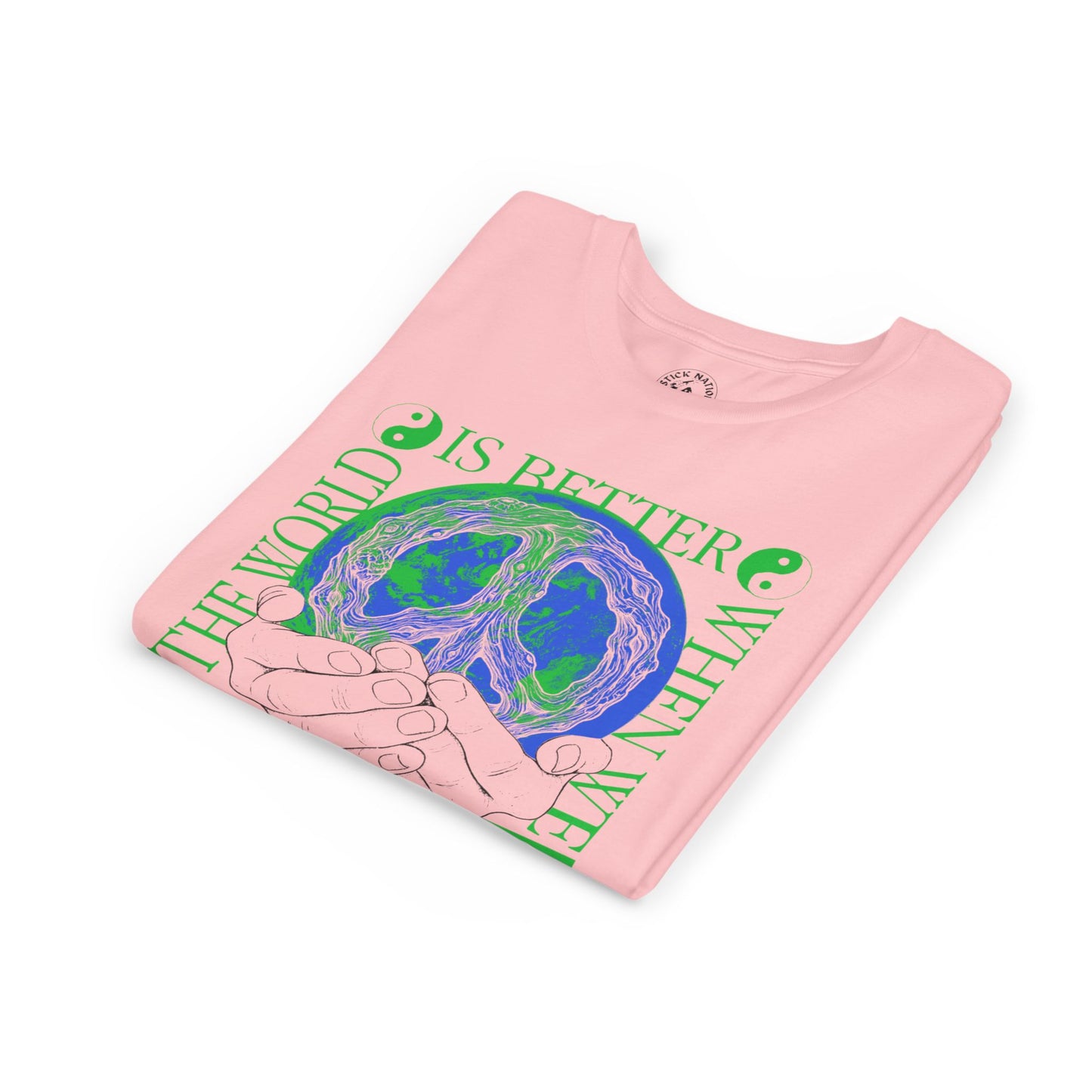 Stick Together for Earth - Unisex Kids T-Shirt