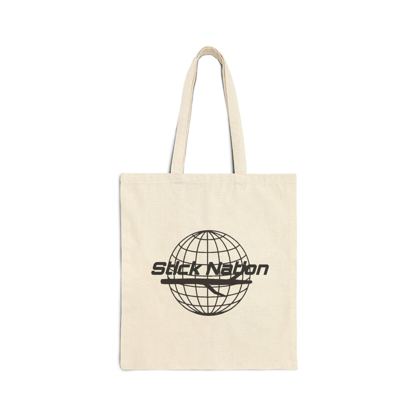 Slick Nation Cotton Canvas Tote Bag - Eco-Friendly Shopping Bag