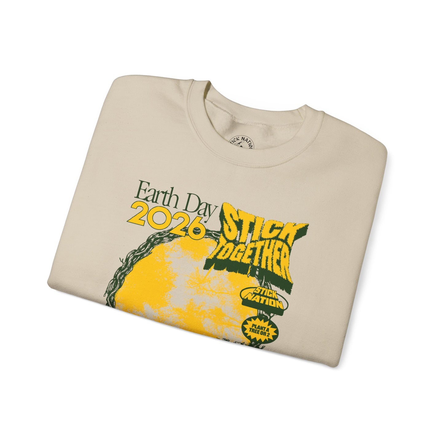Earth Day 2026 - Unisex Crewneck Sweatshirt
