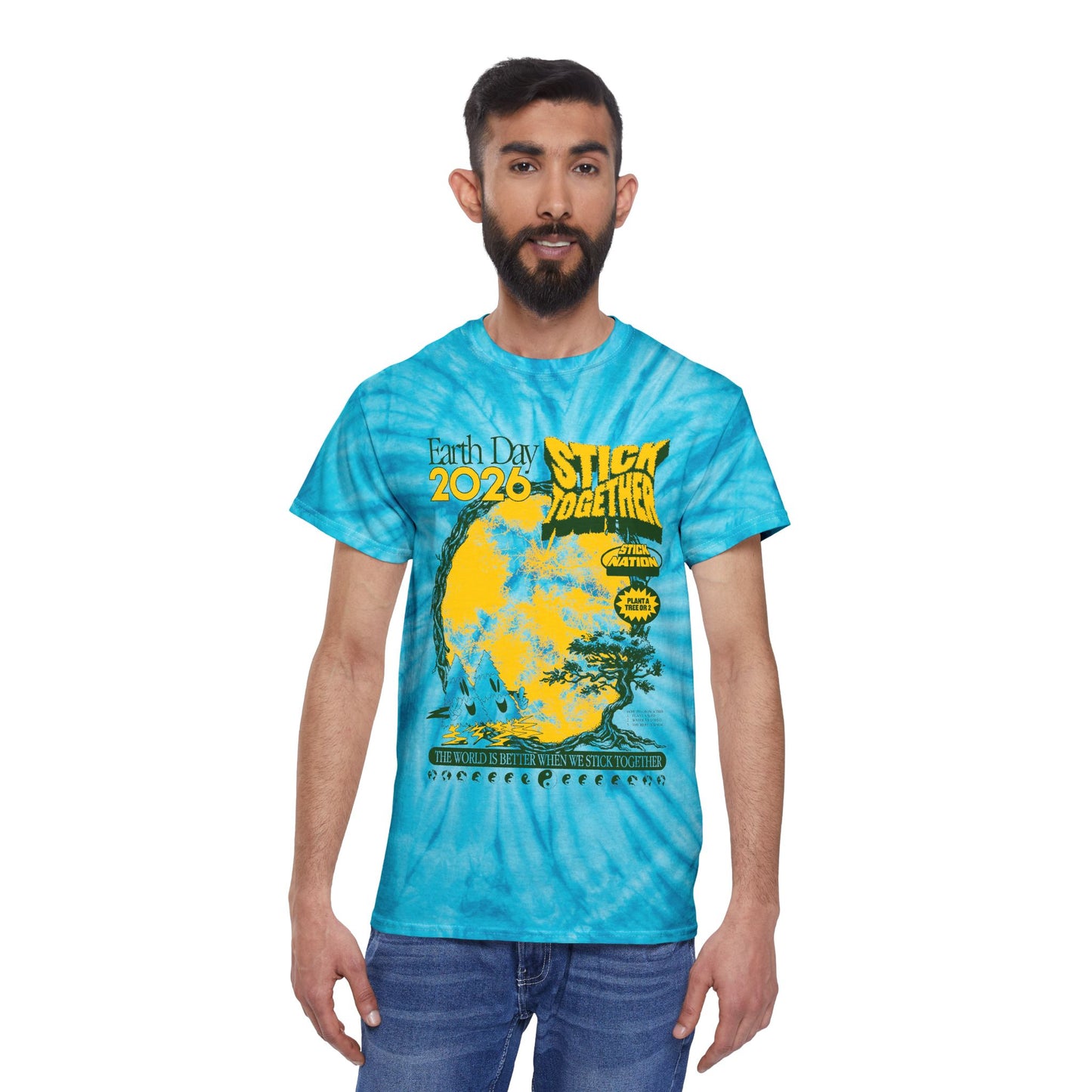 Earth Day 2026 - Unisex Tie Dye T-Shirt