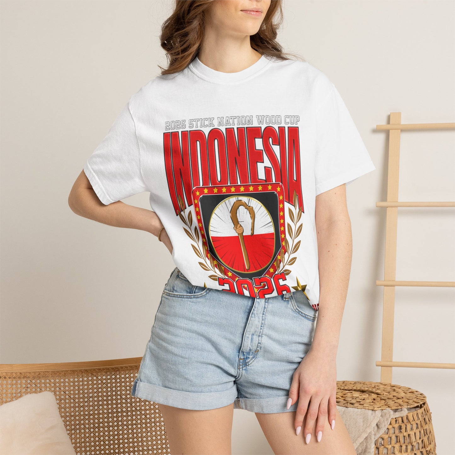 2026 Wood Cup Champion Shirt - Indonesia