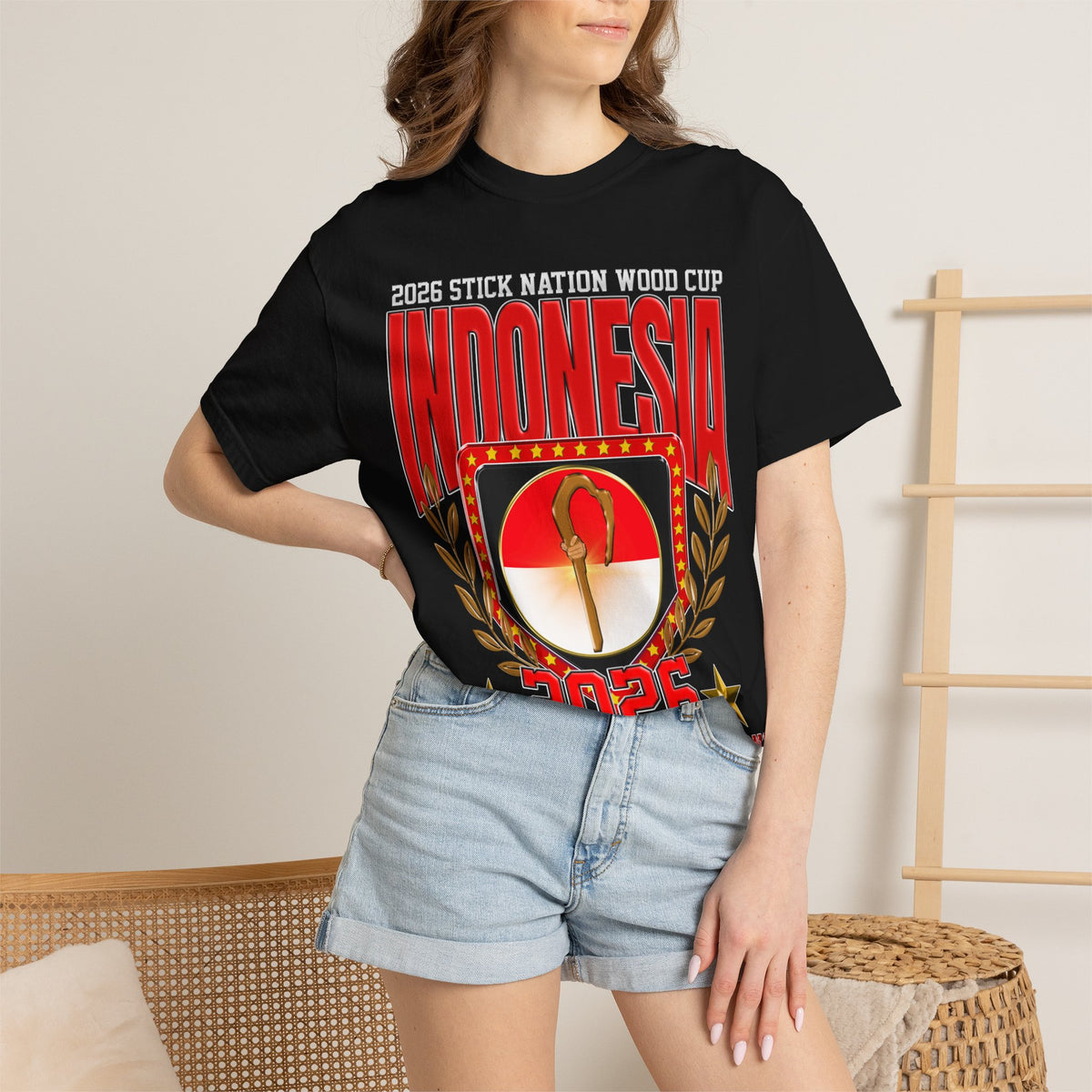 2026 Wood Cup Champion Shirt - Indonesia